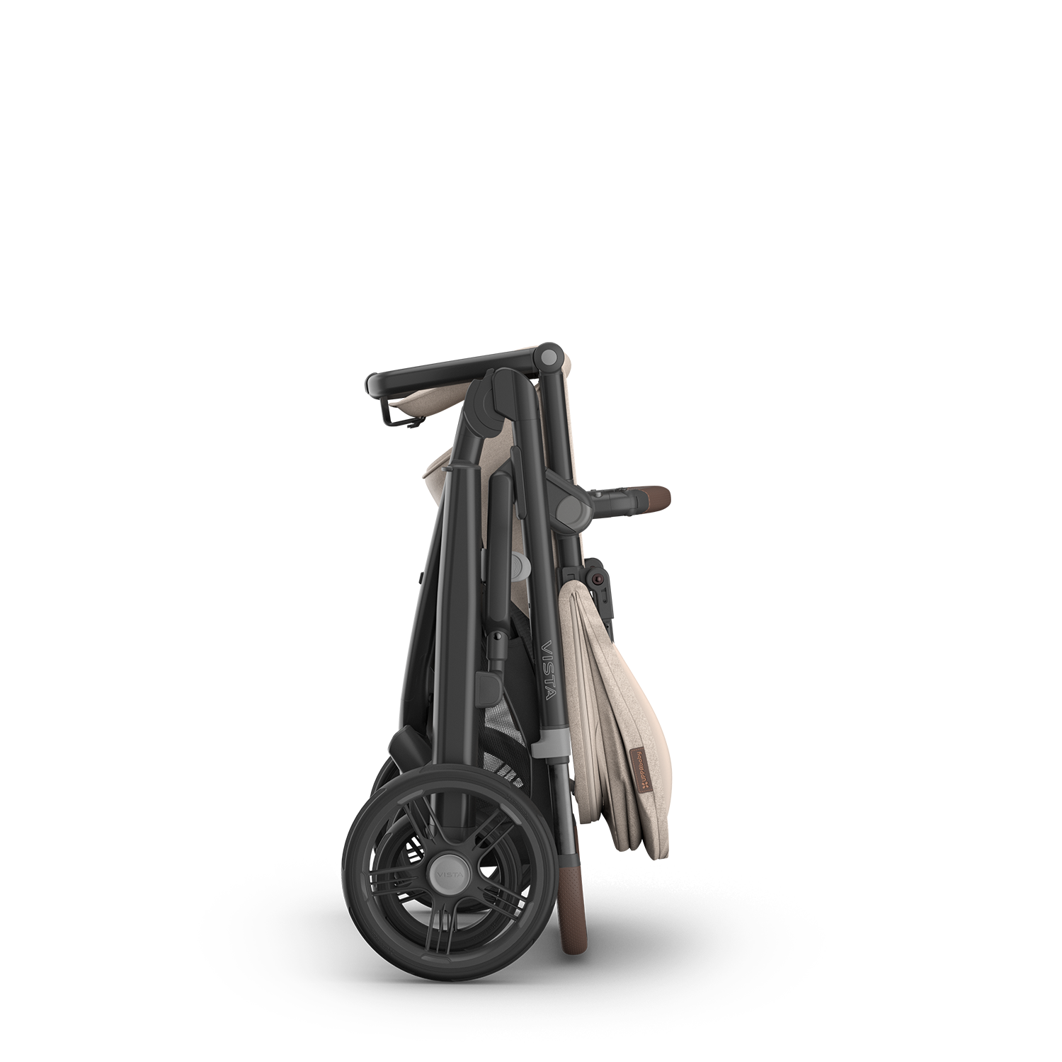 UPPAbaby Vista V3 Pram With Bassinet - Ada (Sandstone/Chestnut leather) - UPPAbaby Australia