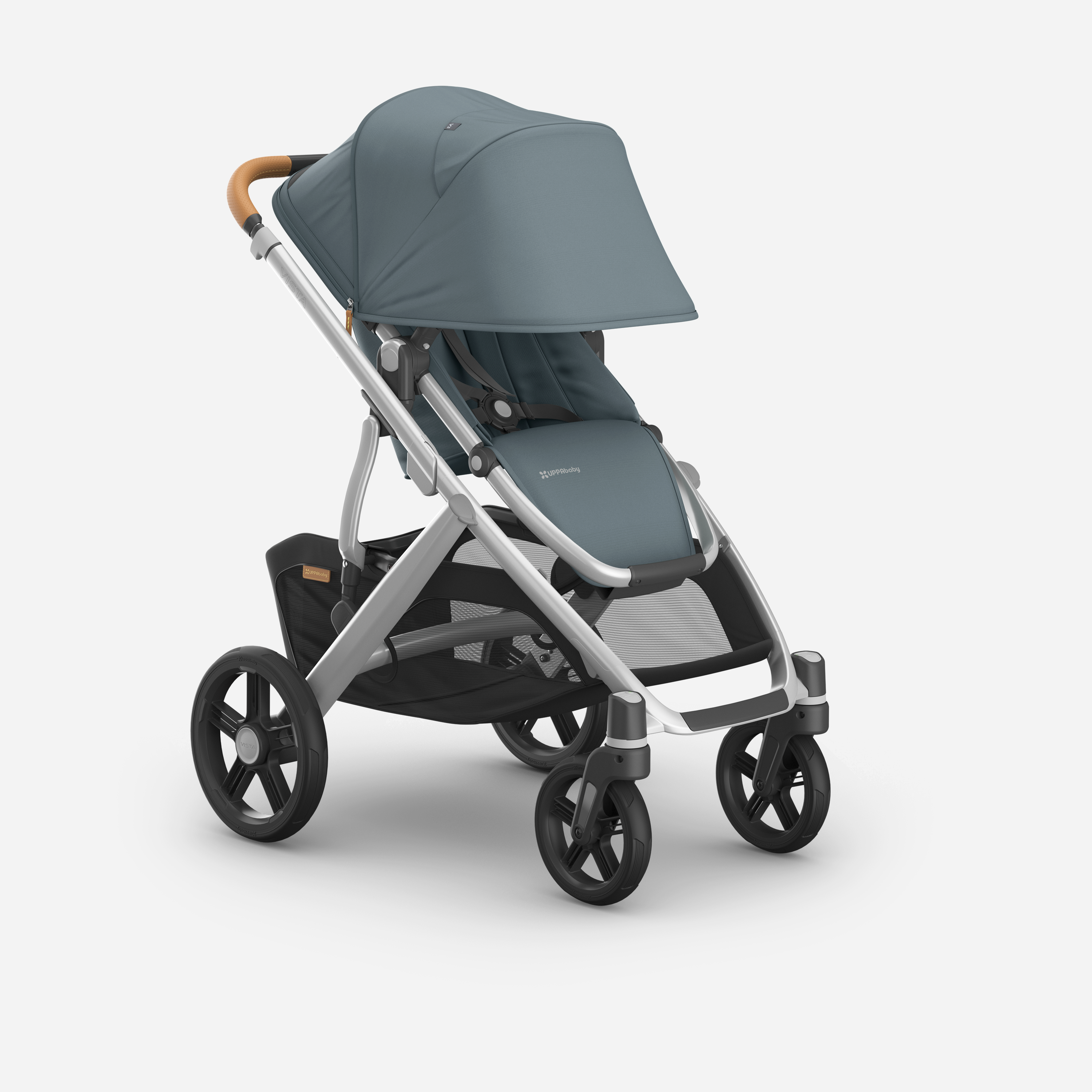 UPPAbaby VISTA V3 With Bassinet - Stone Blue/Silver (Callum) - UPPAbaby Australia