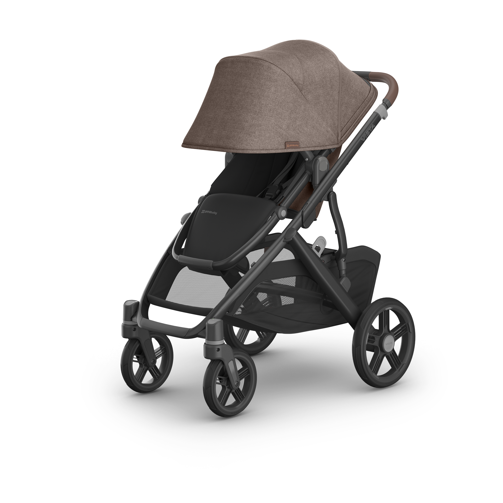 UPPAbaby Vista V3 Pram With Bassinet - Owen (Mocha Melange) - UPPAbaby Australia