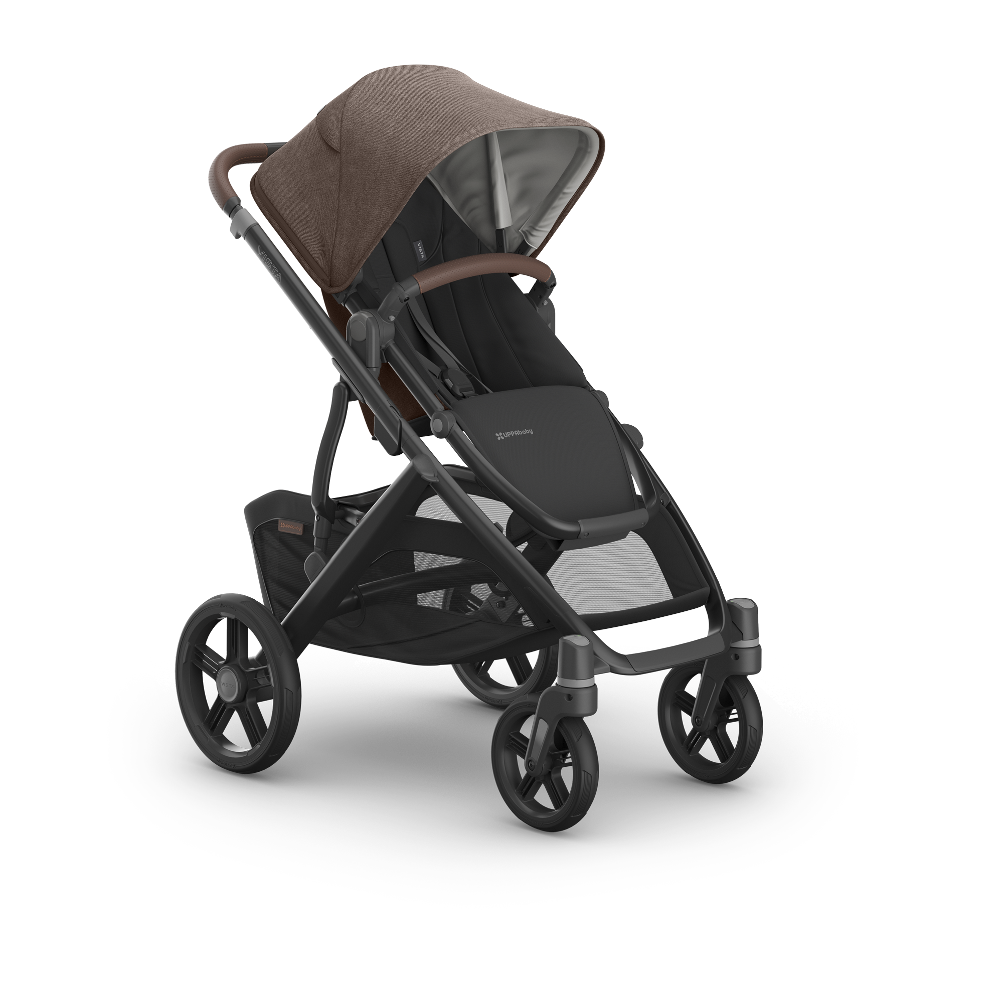 UPPAbaby Vista V3 Pram With Bassinet - Owen (Mocha Melange) - UPPAbaby Australia