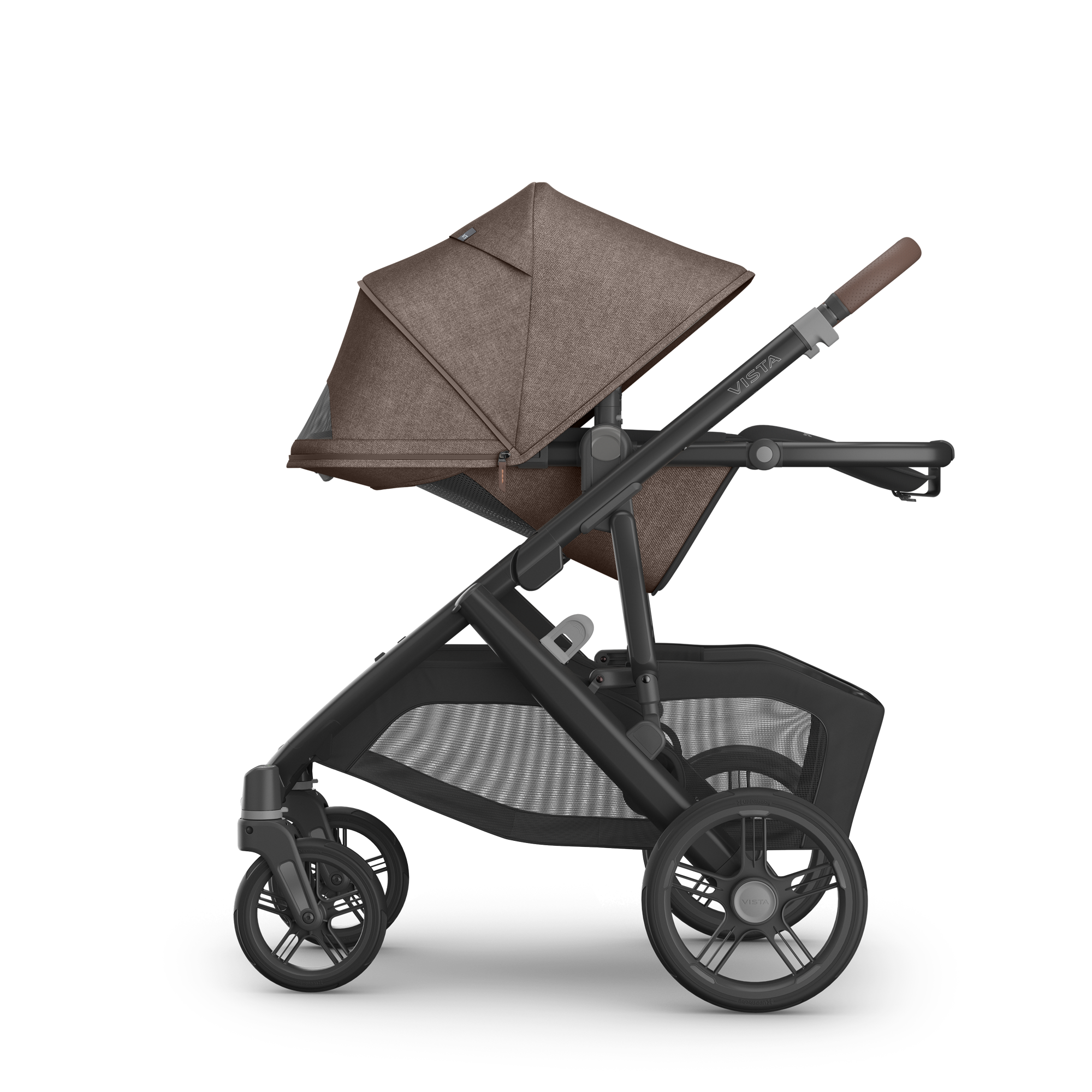 UPPAbaby Vista V3 Pram With Bassinet - Owen (Mocha Melange) - UPPAbaby Australia