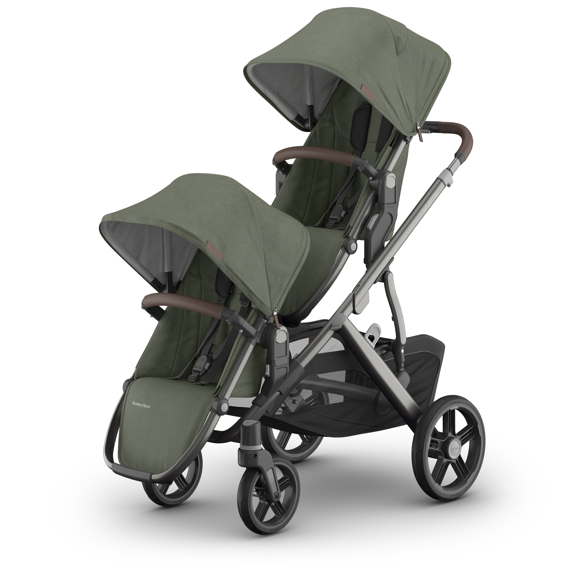 UPPAbaby Vista V3 RumbleSeat - Evelyn (Meadow Green) - UPPAbaby Australia