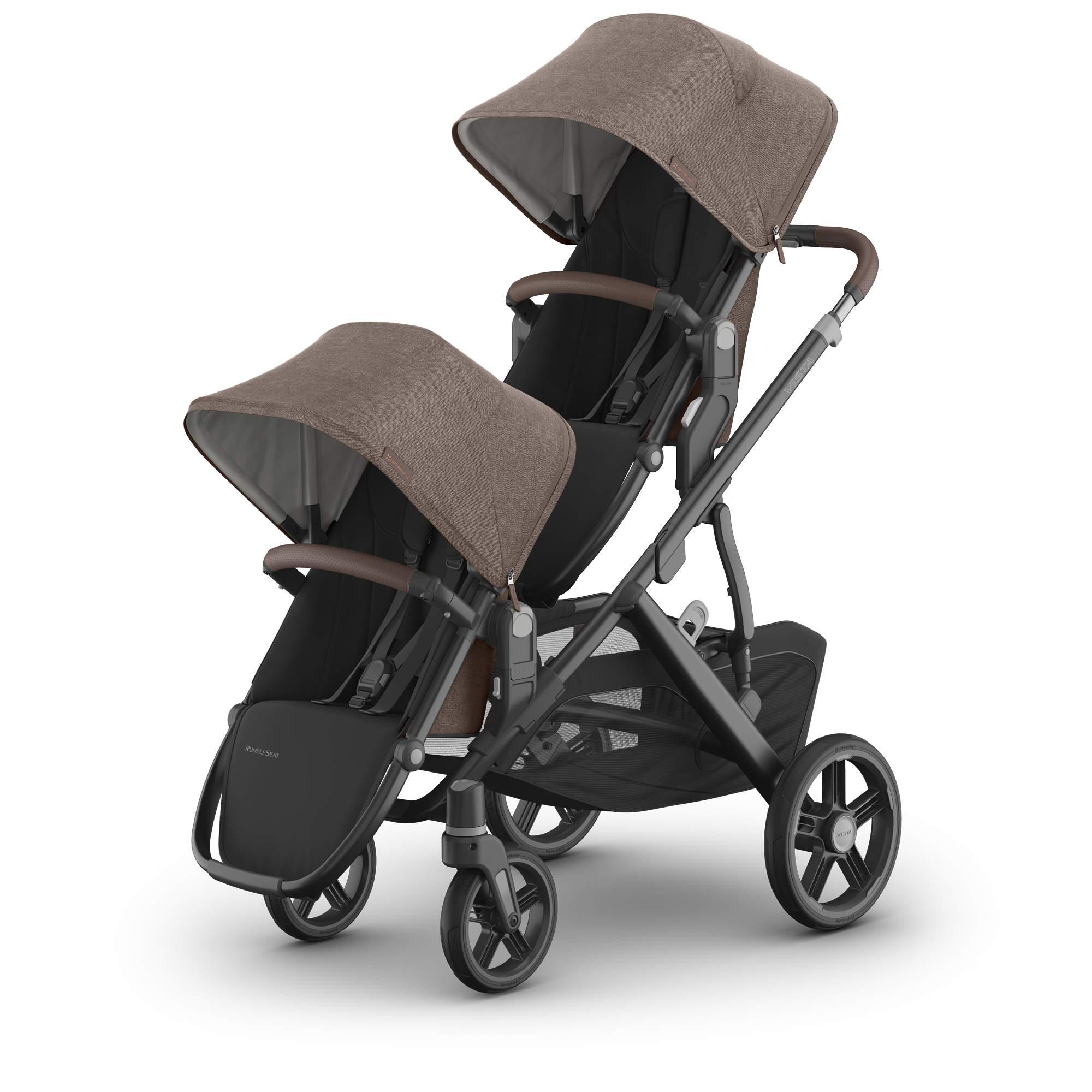 UPPAbaby Vista V3 RumbleSeat - Owen (Mocha Melange) - UPPAbaby Australia