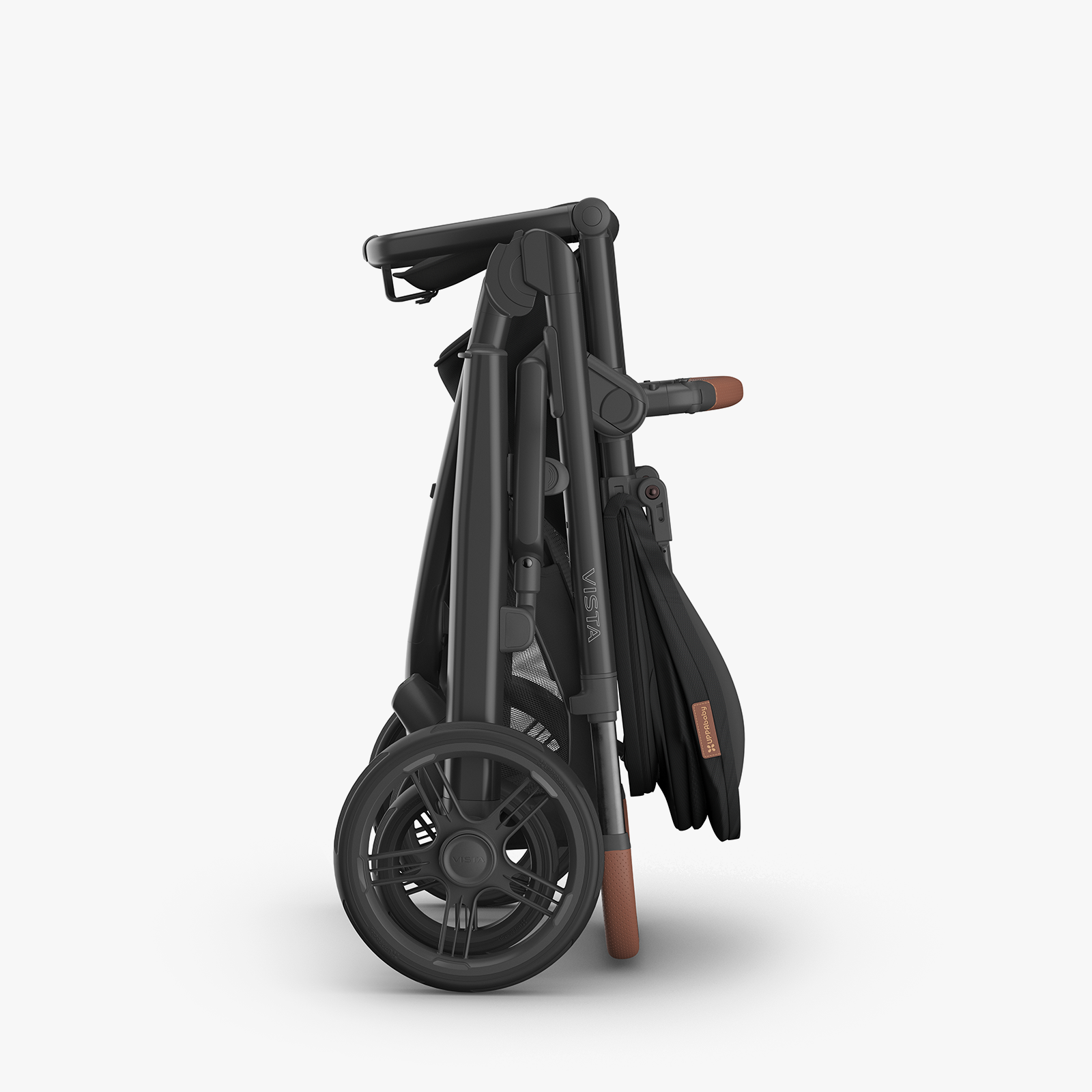 UPPAbaby Vista V3 Pram with No Bassinet - Nori (Charcoal / Saddle)