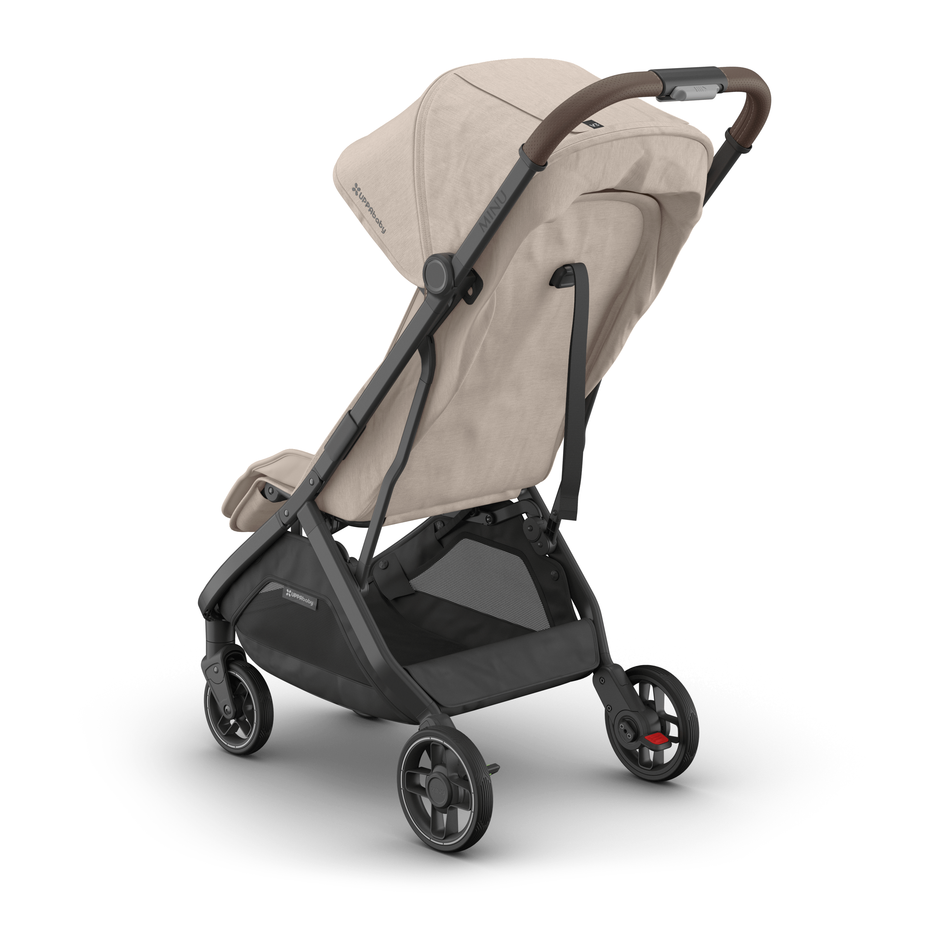 UPPAbaby Minu V3 Stroller - Ada (Sandstone/Chestnut leather) - UPPAbaby Australia