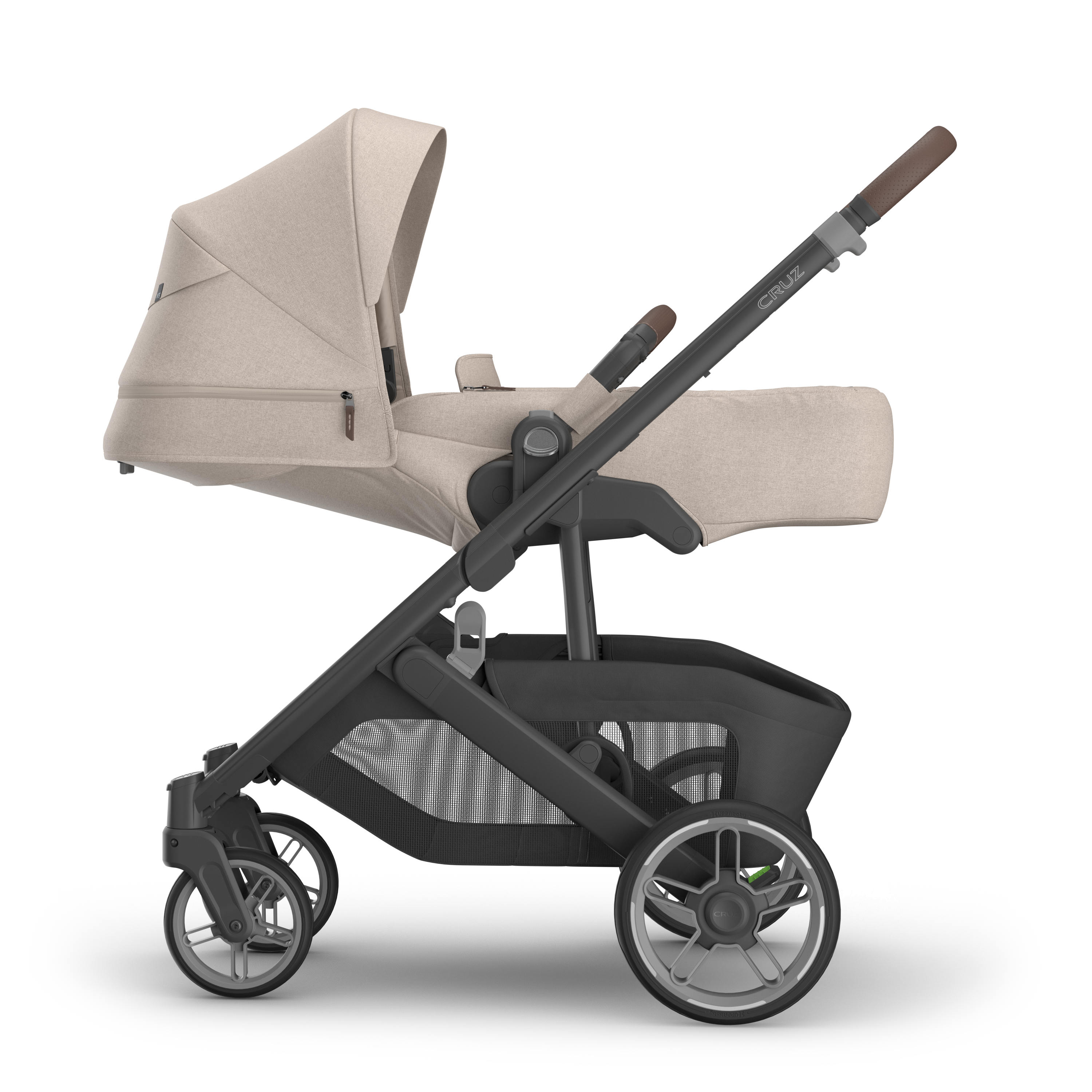 UPPAbaby Cruz V3 Infant Cover - Ada (Sandstone/Chestnut leather) - UPPAbaby Australia