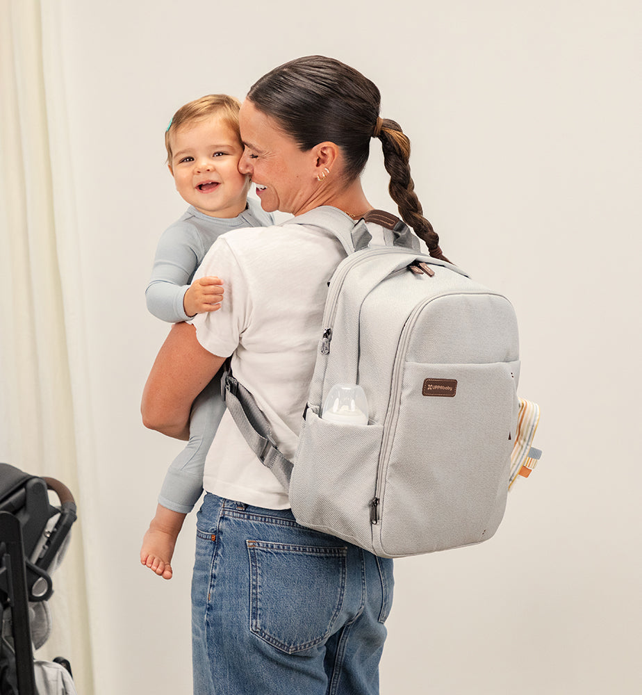 UPPAbaby Nappy Bag Pro Savannah (Pearl Grey Jaquard)