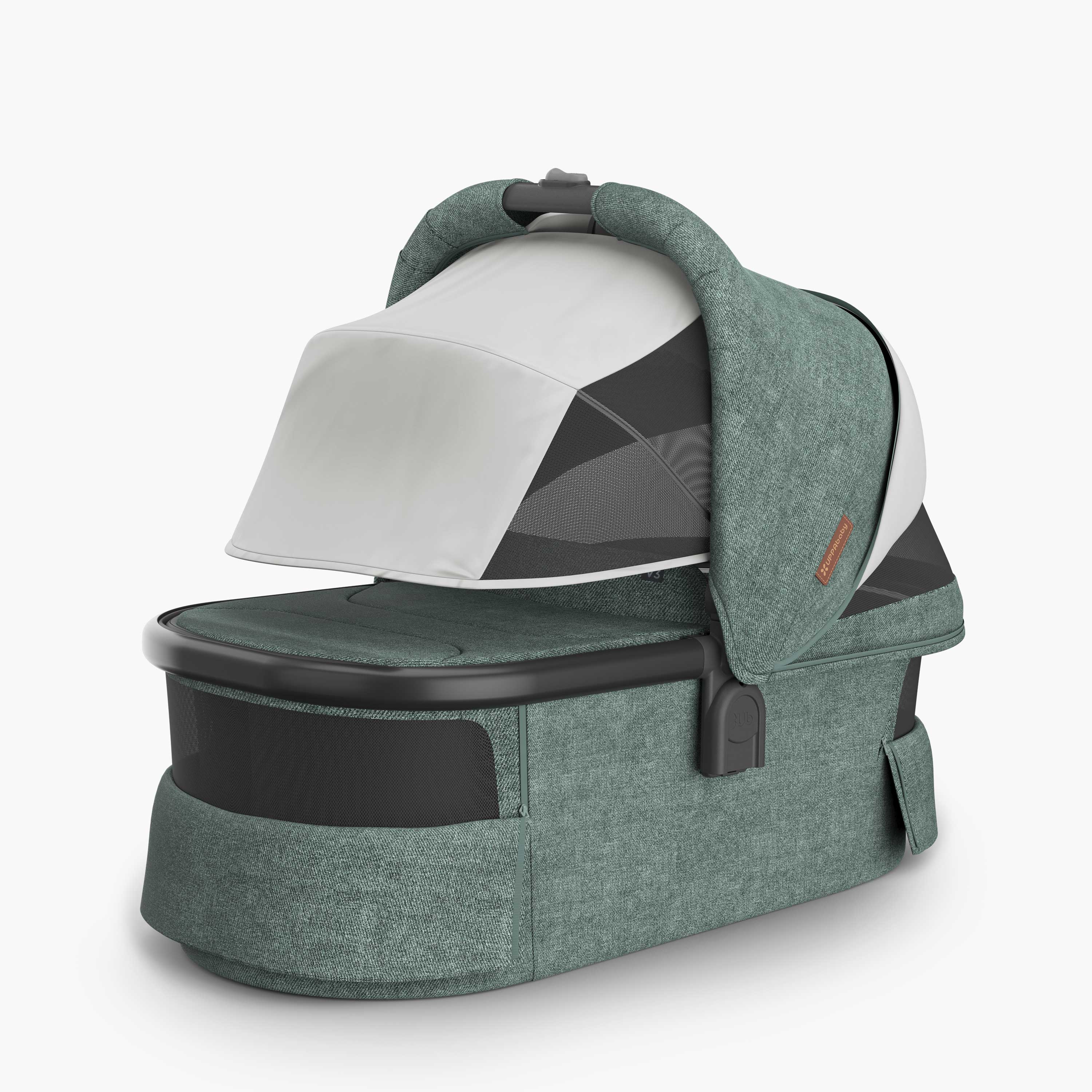 UPPAbaby V3 Bassinet - Green Melange (Gwen) - UPPAbaby Australia