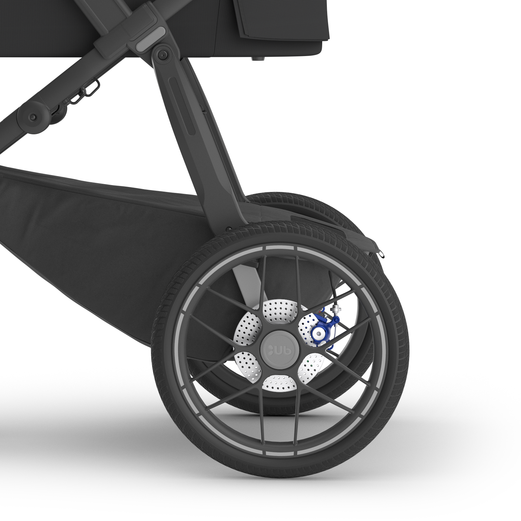 UPPAbaby Ridge V2 Pram Jogger – James (Black) - UPPAbaby Australia