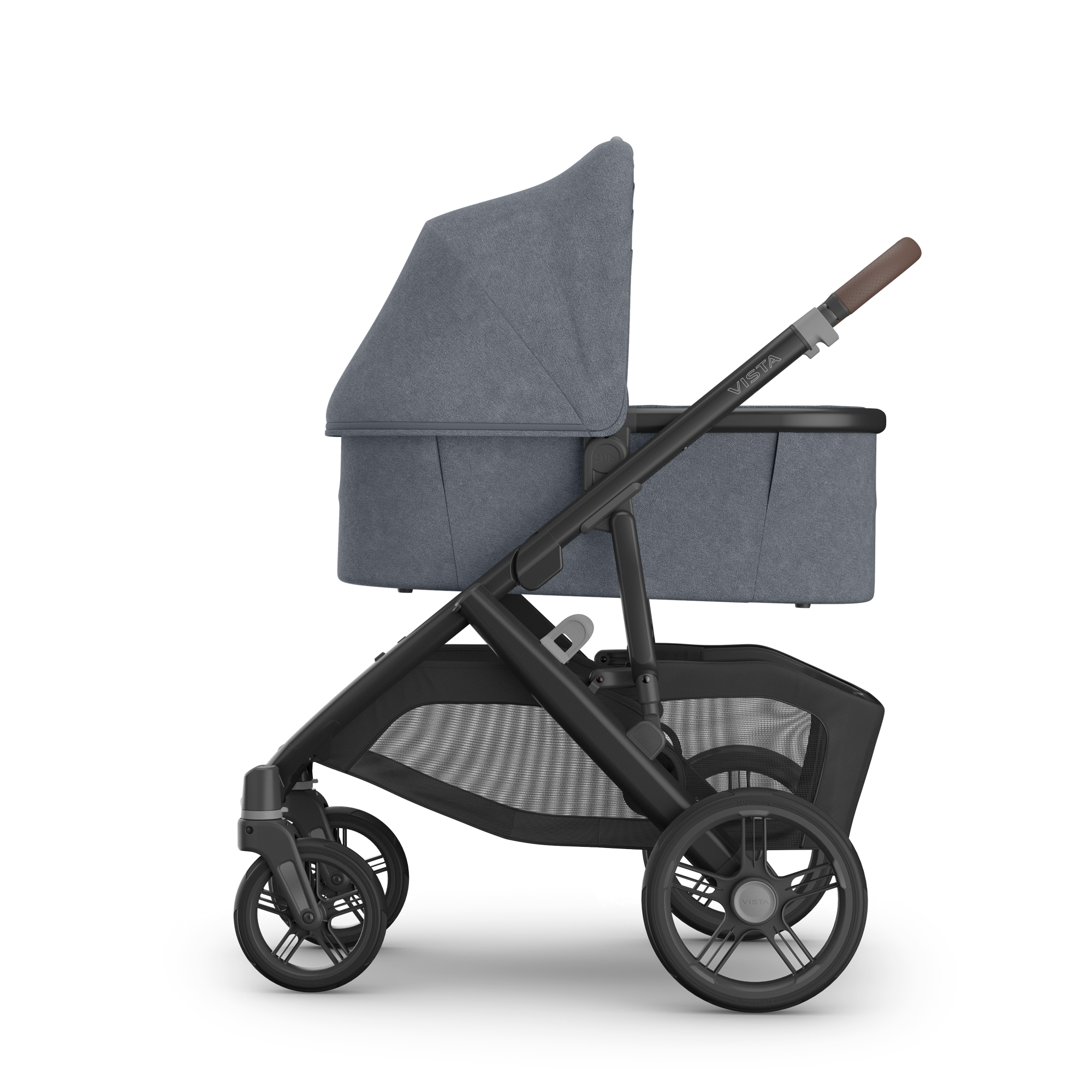 UPPAbaby V3 Bassinet - Julian (Dusty Blue Melange) - UPPAbaby Australia