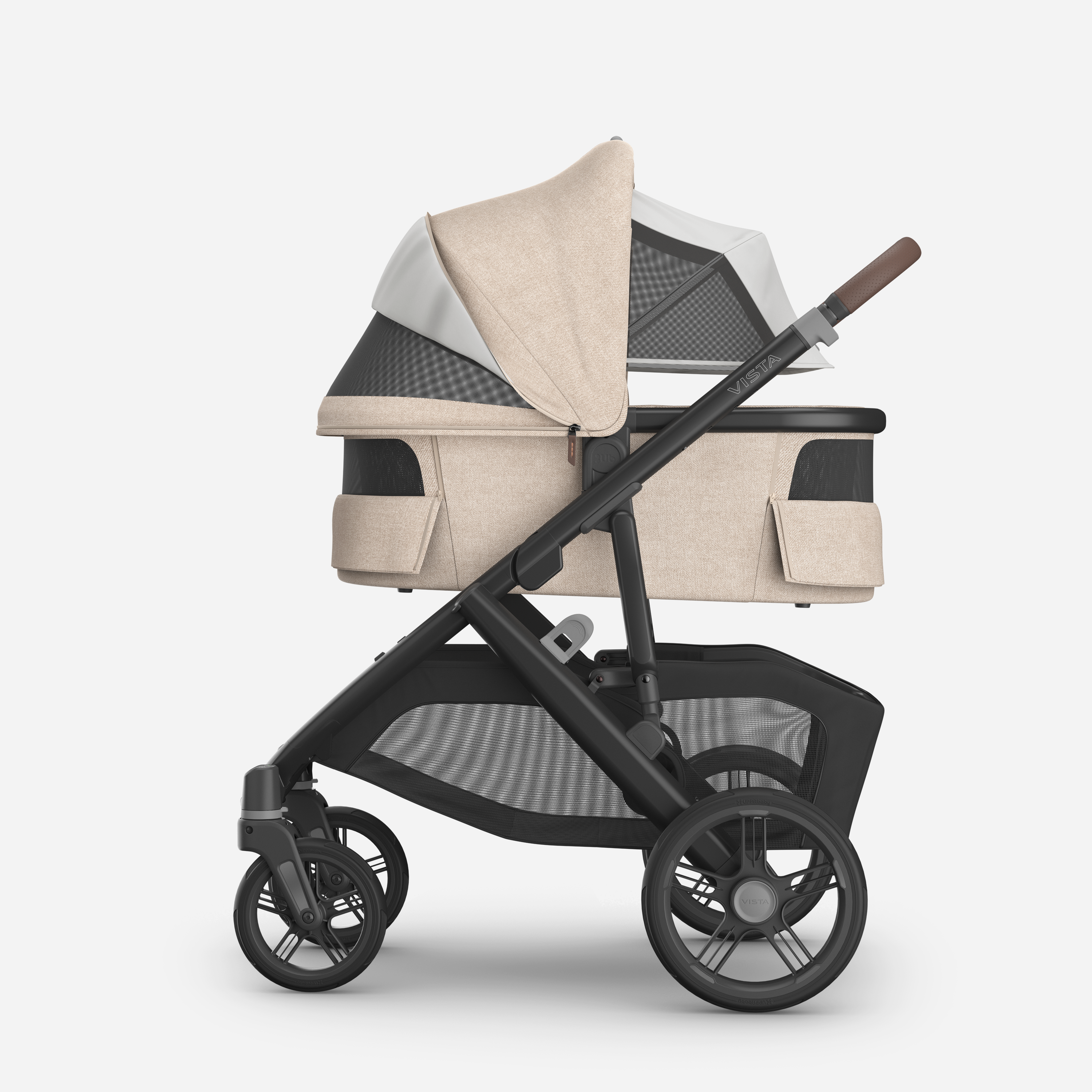 UPPAbaby VISTA V3 With Bassinet - Oat Melange (Liam) - UPPAbaby Australia