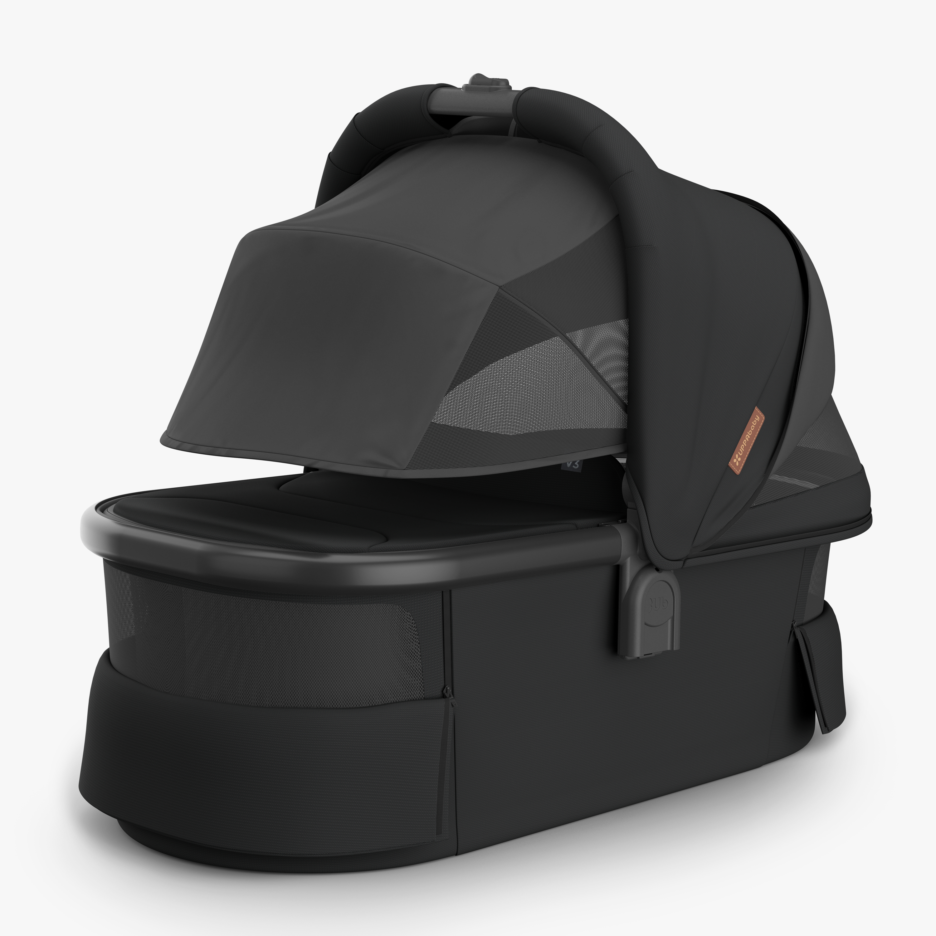 UPPAbaby V3 Bassinet - Nori (Charcoal / Saddle) - UPPAbaby Australia