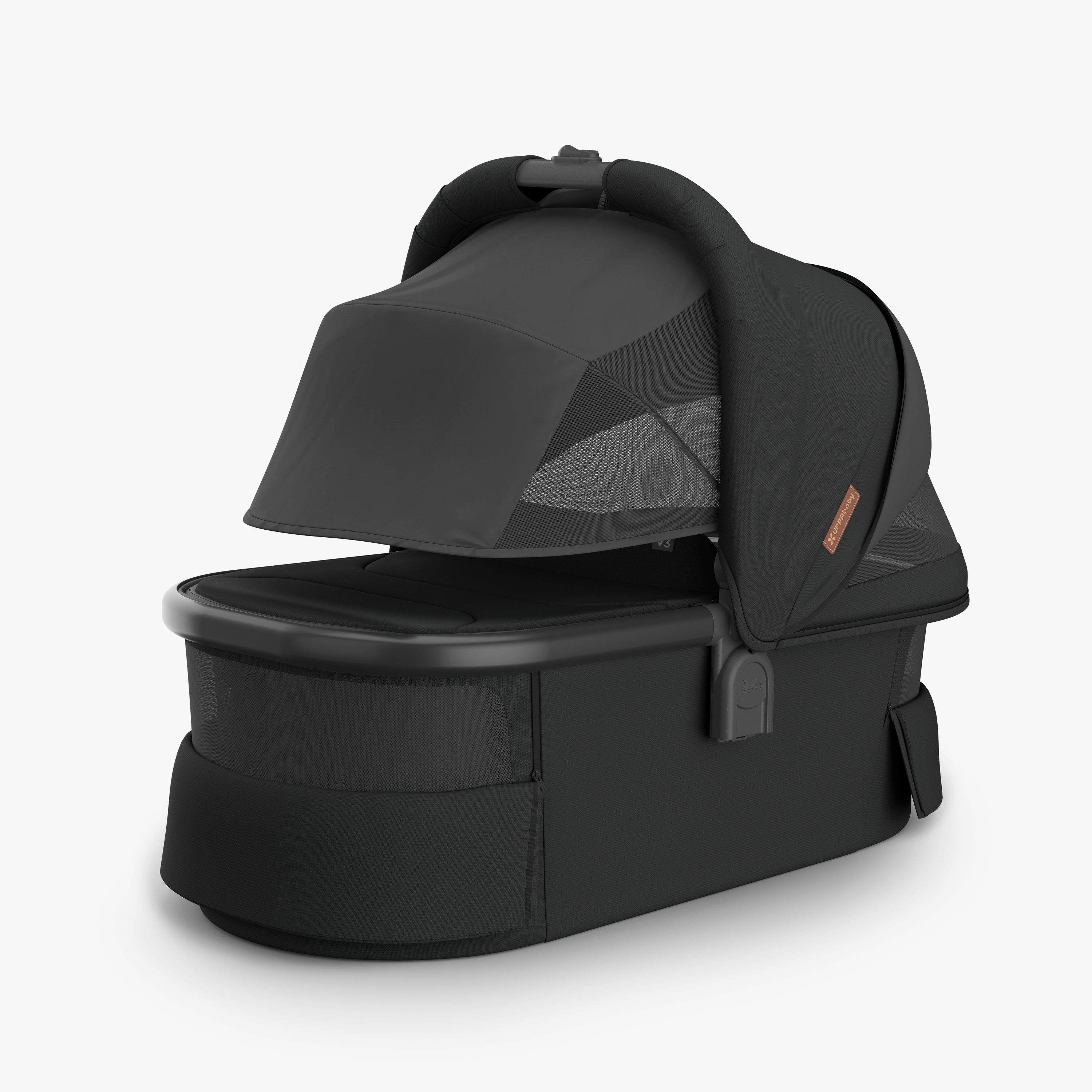UPPAbaby V3 Bassinet - Nori (Charcoal / Saddle) - UPPAbaby Australia