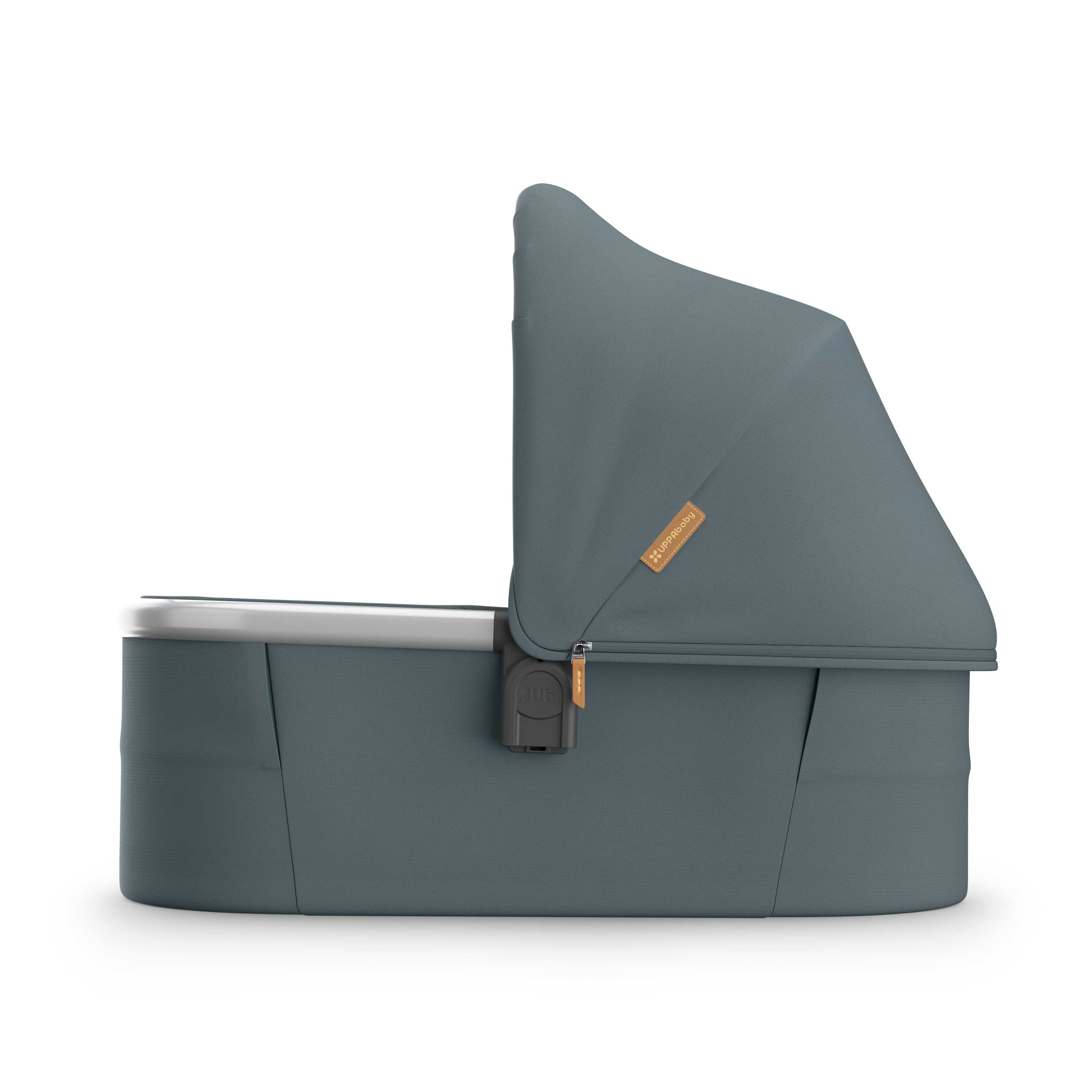 UPPAbaby V3 Bassinet - Stone Blue/Silver (Callum) - UPPAbaby Australia