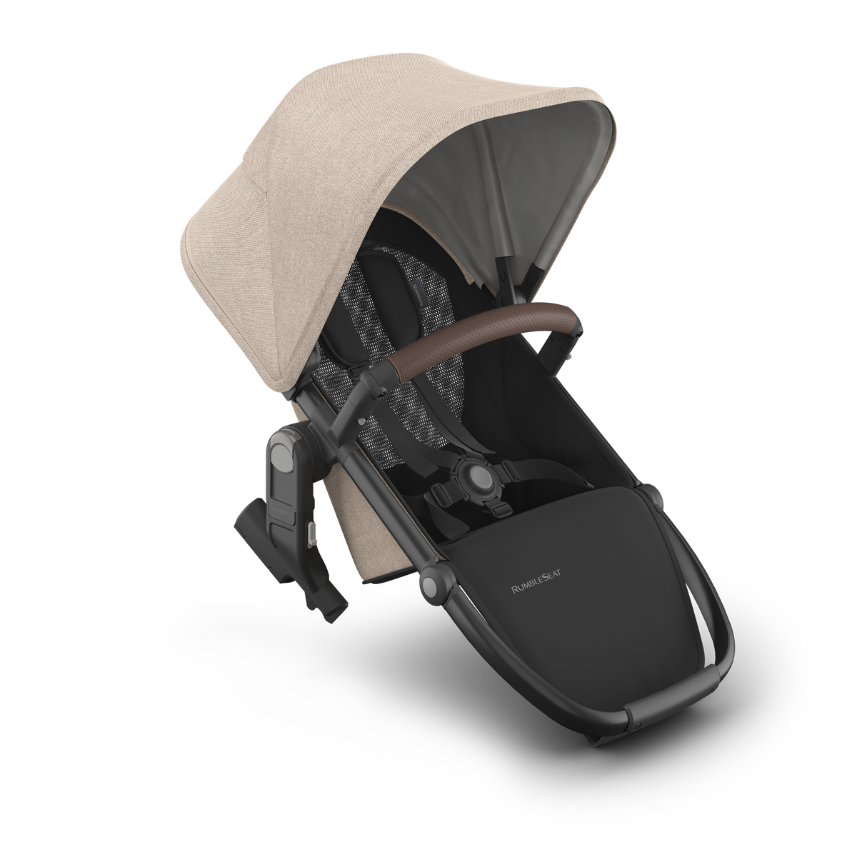 UPPAbaby Vista V3 RumbleSeat - Liam (Oat Melange / Carbon), no liner