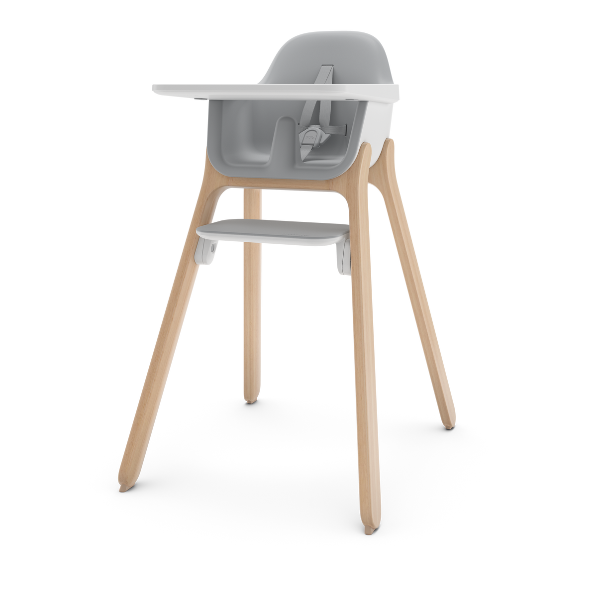 UPPAbaby Ciro Highchair - Chloe (Grey), three quarter left alt