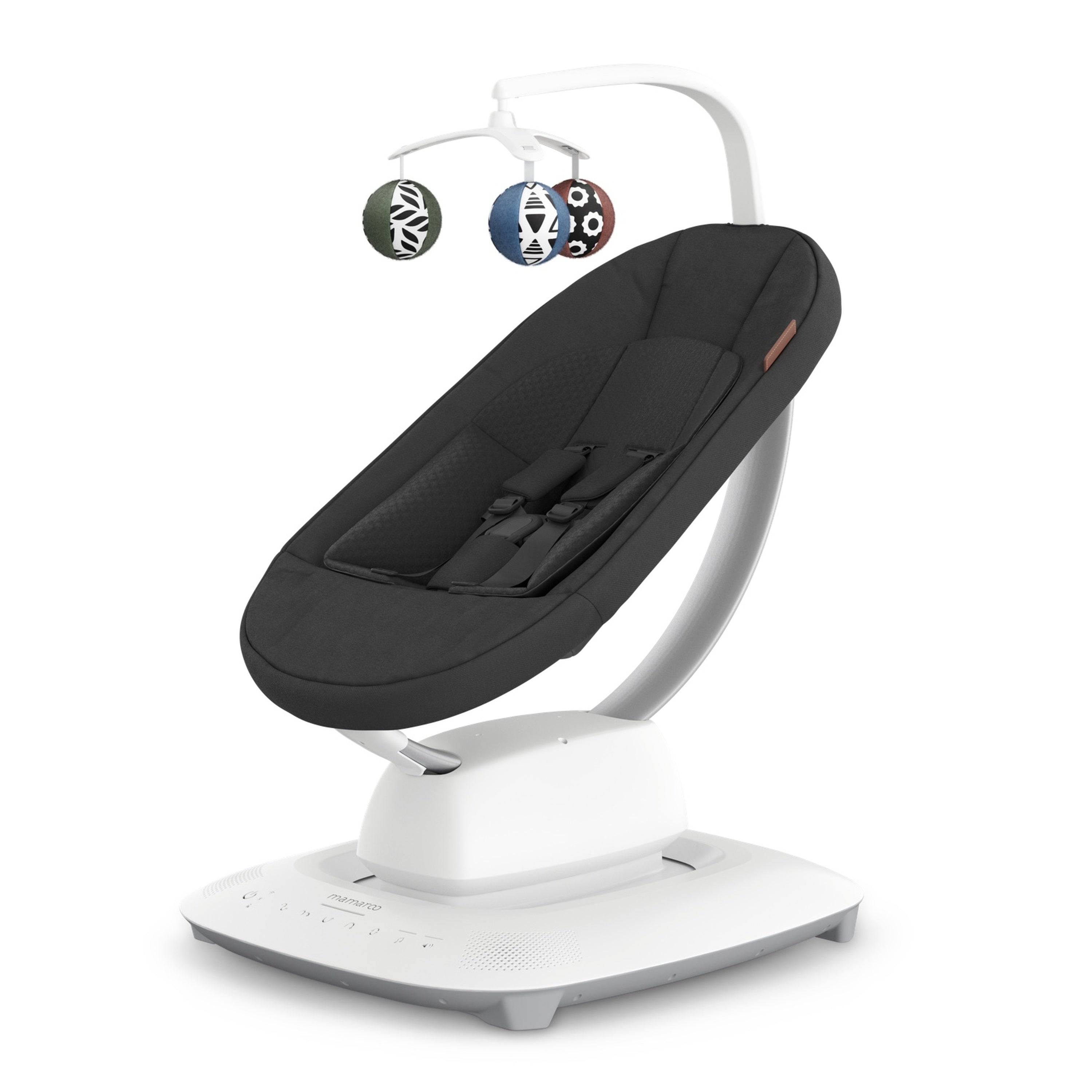 UPPAbaby Mamaroo Baby Swing - Charcoal Melange (Jake)