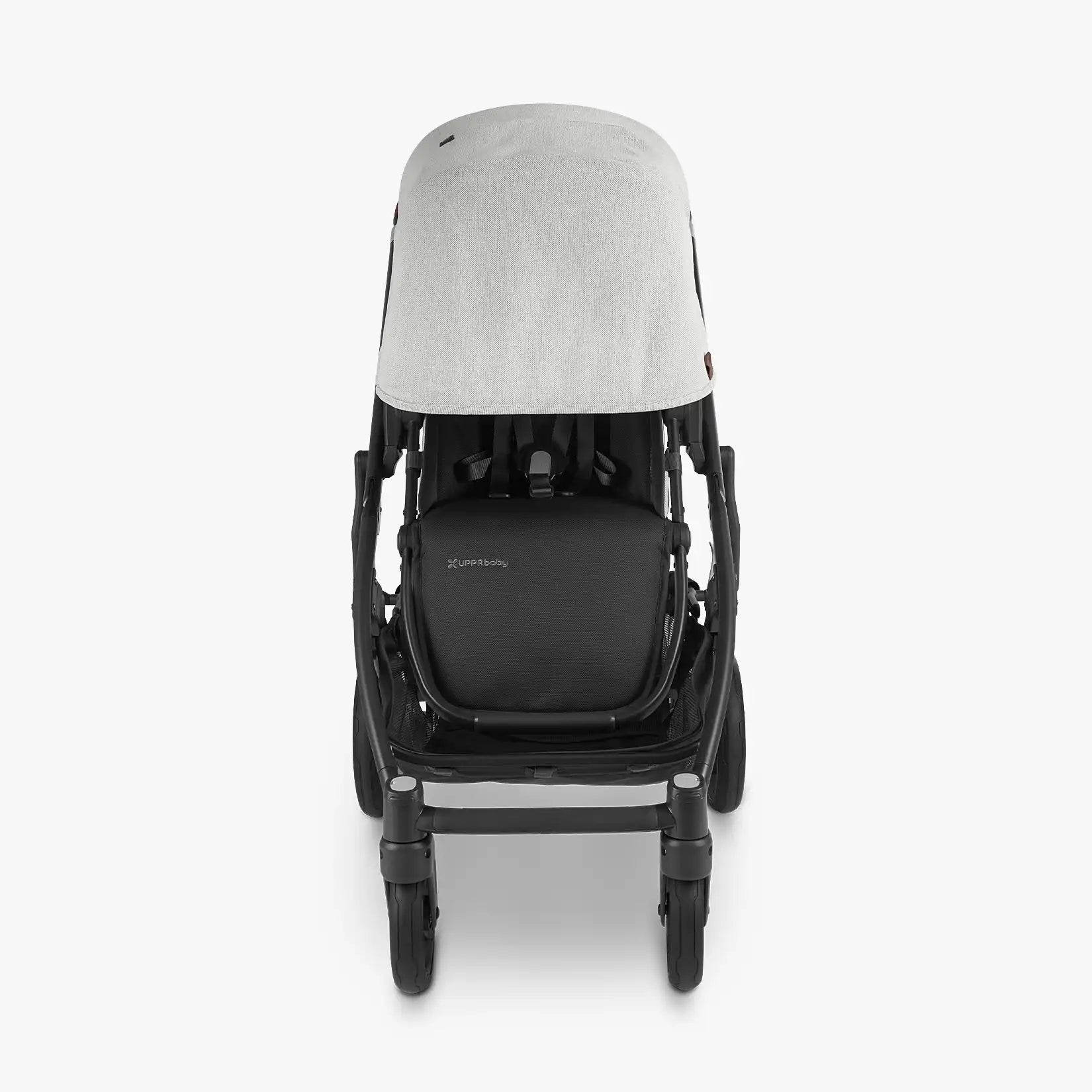 UPPAbaby Cruz V2 – Anthony (Grey & White Chenille/Carbon/Chestnut leather) - UPPAbaby Australia