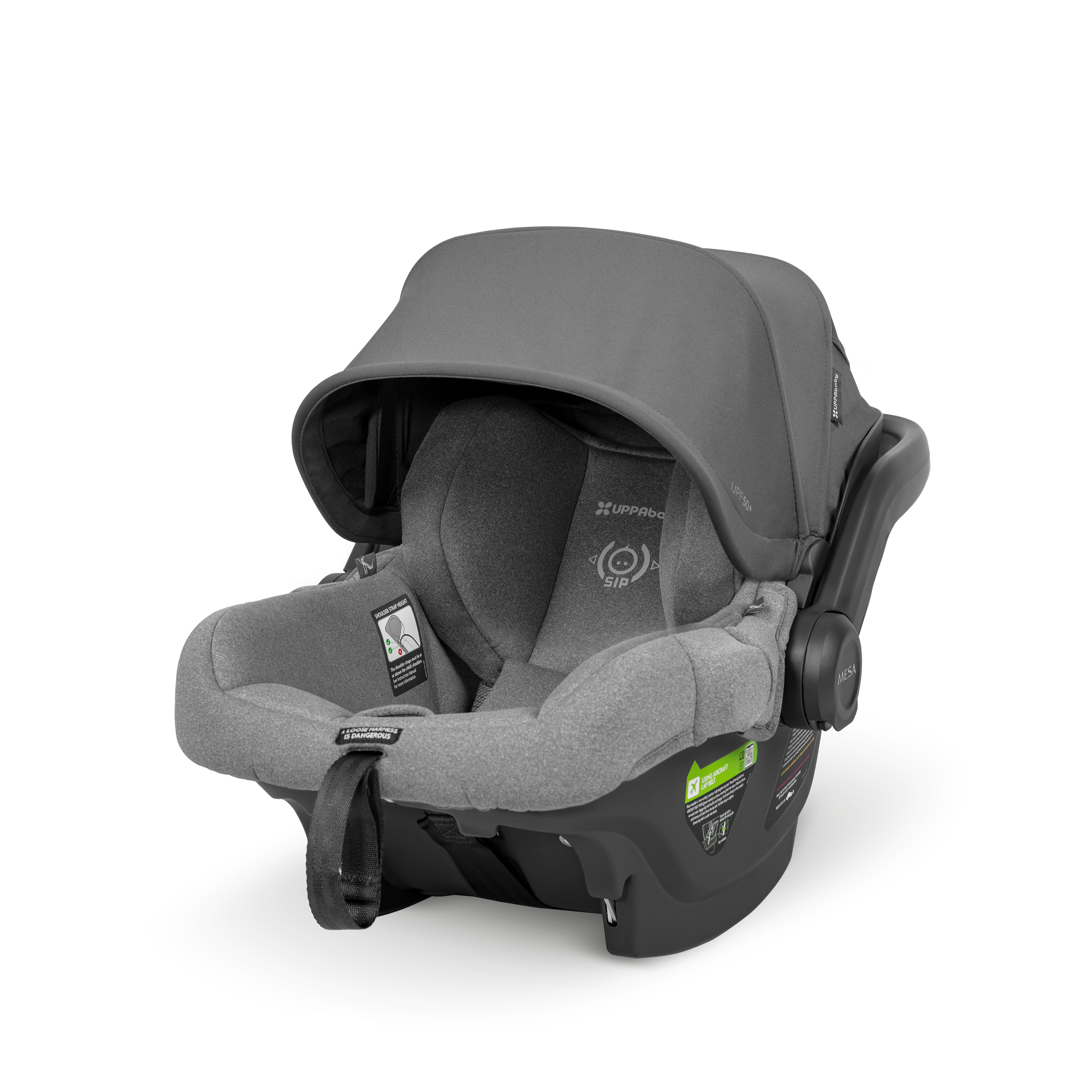 UPPAbaby Mesa Car Seat Capsule - Charcoal Melange (Greyson) - UPPAbaby Australia
