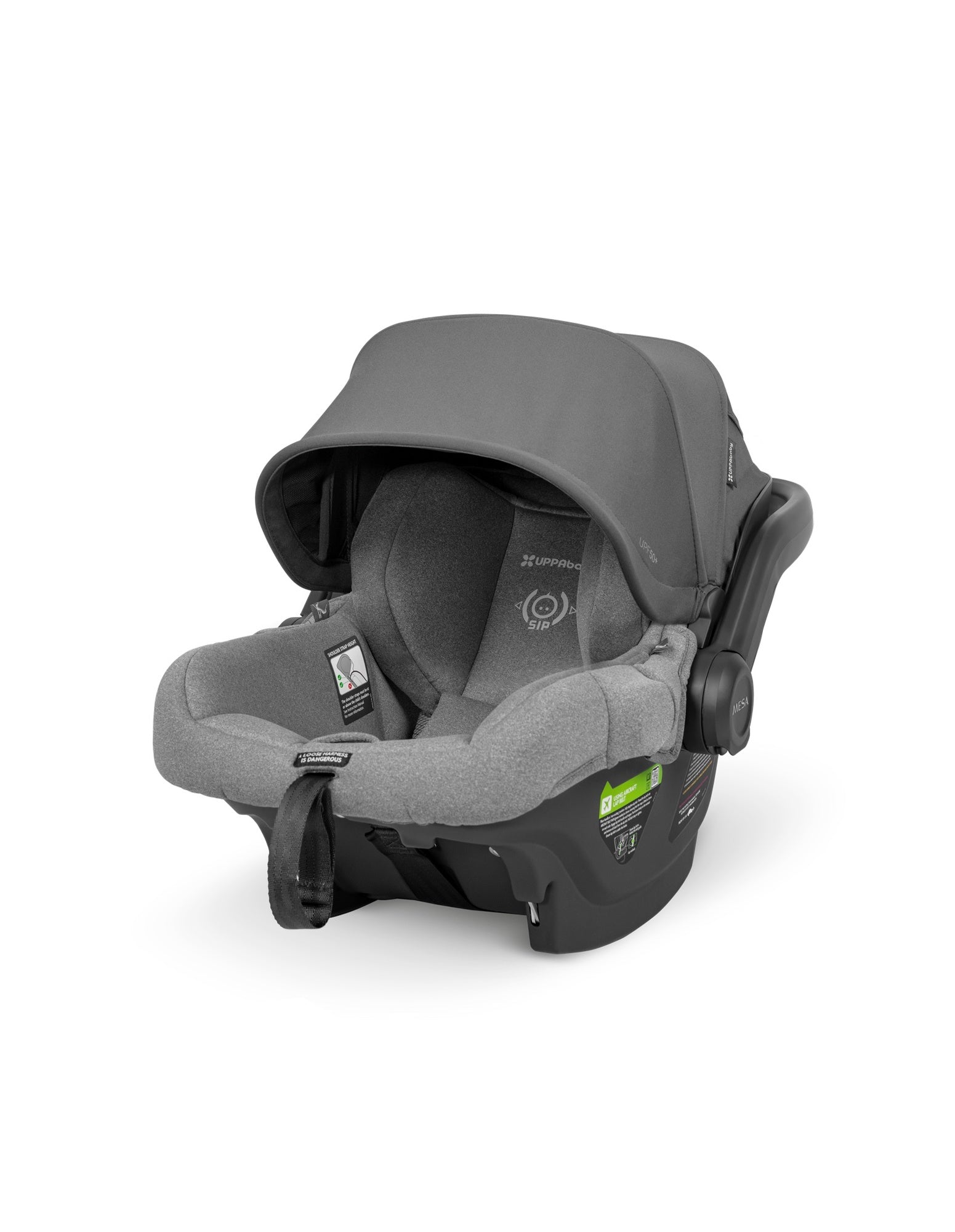 UPPAbaby Mesa Car Seat Capsule - Charcoal Melange (Greyson)