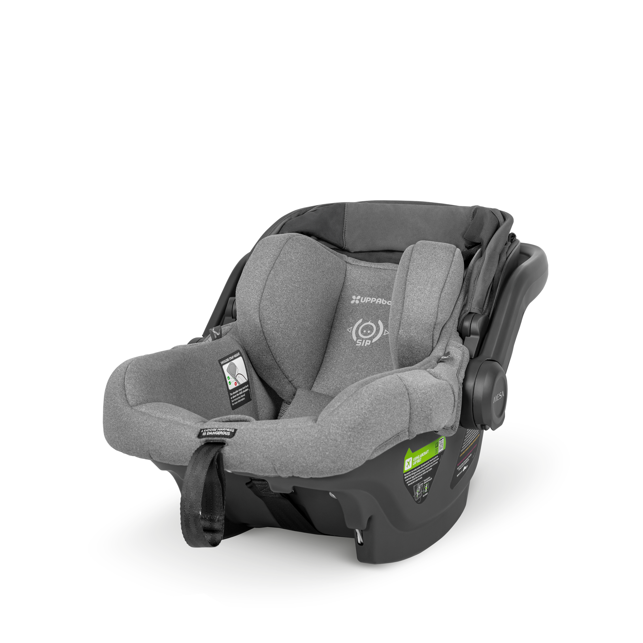 UPPAbaby Mesa Car Seat Capsule - Charcoal Melange (Greyson) - UPPAbaby Australia