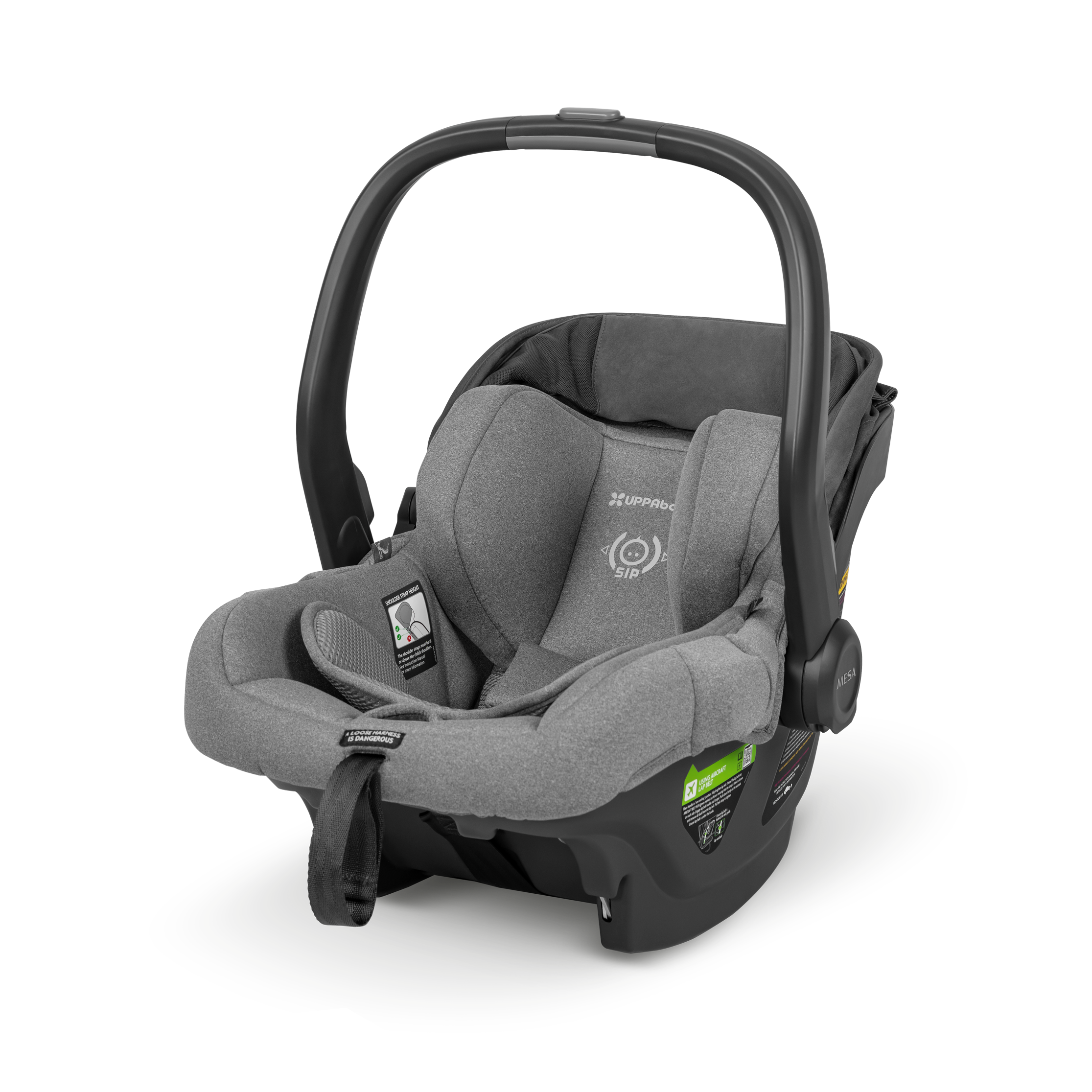 UPPAbaby Mesa Car Seat Capsule - Charcoal Melange (Greyson) - UPPAbaby Australia