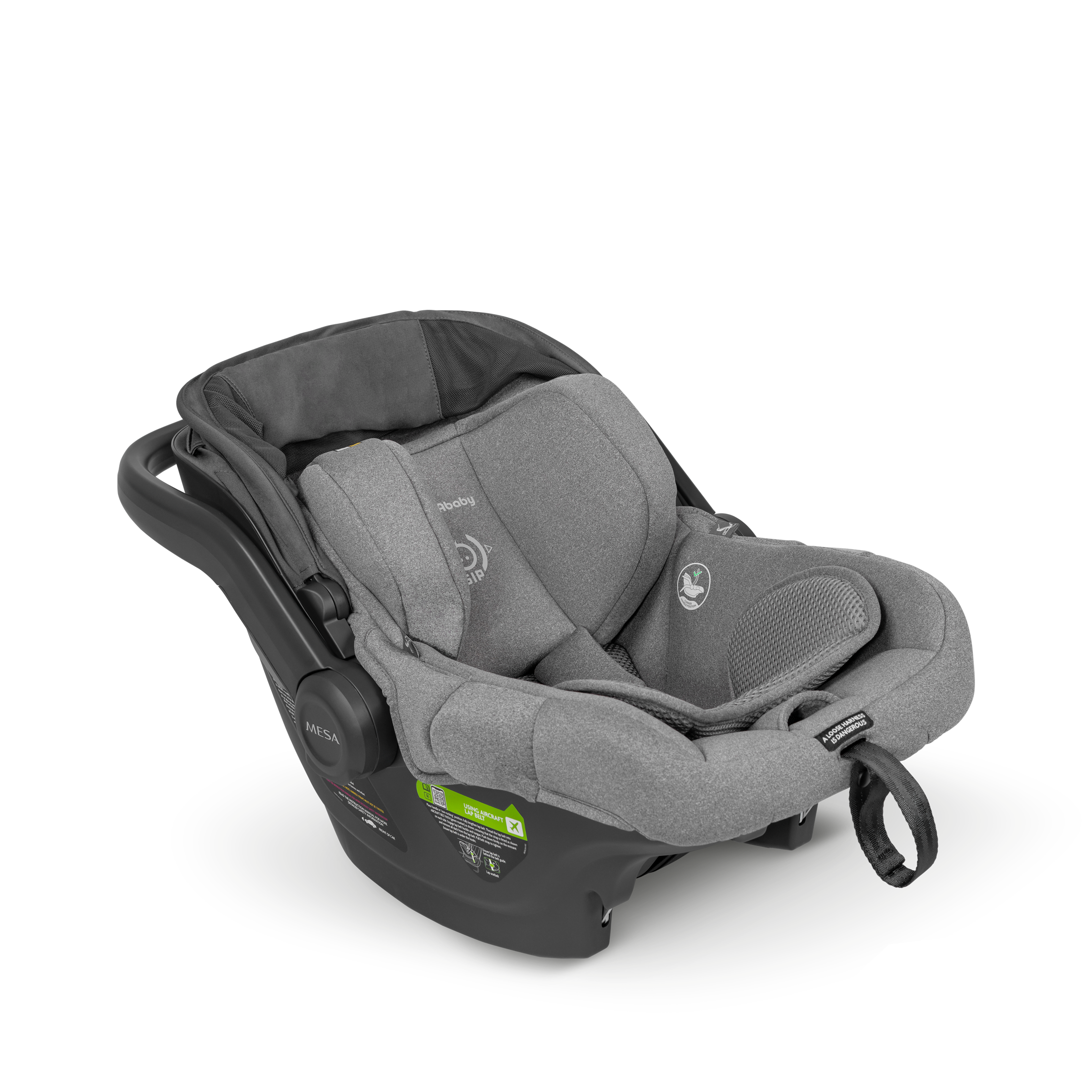 UPPAbaby Mesa Car Seat Capsule - Charcoal Melange (Greyson) - UPPAbaby Australia