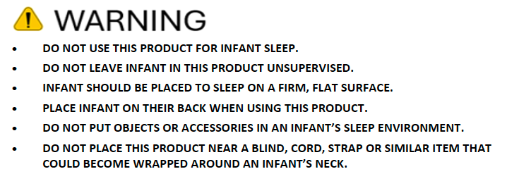 UPPAbaby Mira Baby Bouncer - Charlie (Sand Melange / Black Chrome / Walnut Wood)