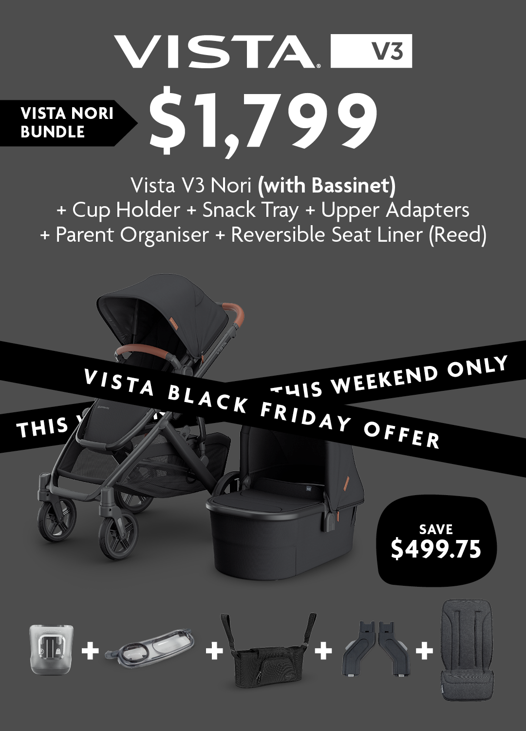 Black Friday Expo Deal - Vista V3 Nori Bundle
