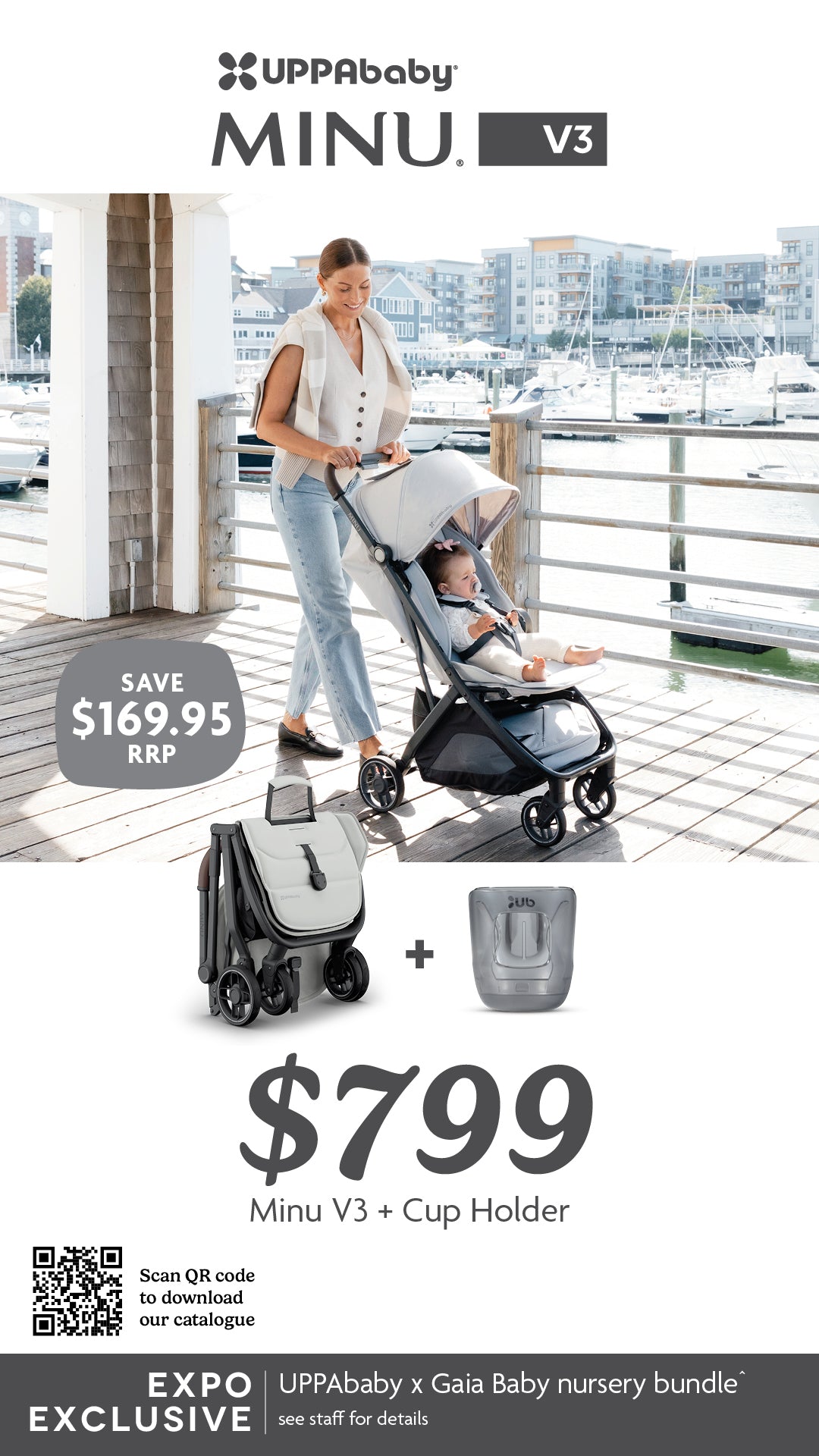 UPPAbaby Minu V3 Expo Deal - UPPAbaby Australia