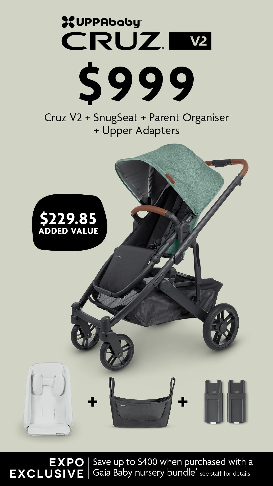 UPPAbaby Cruz Expo Deal