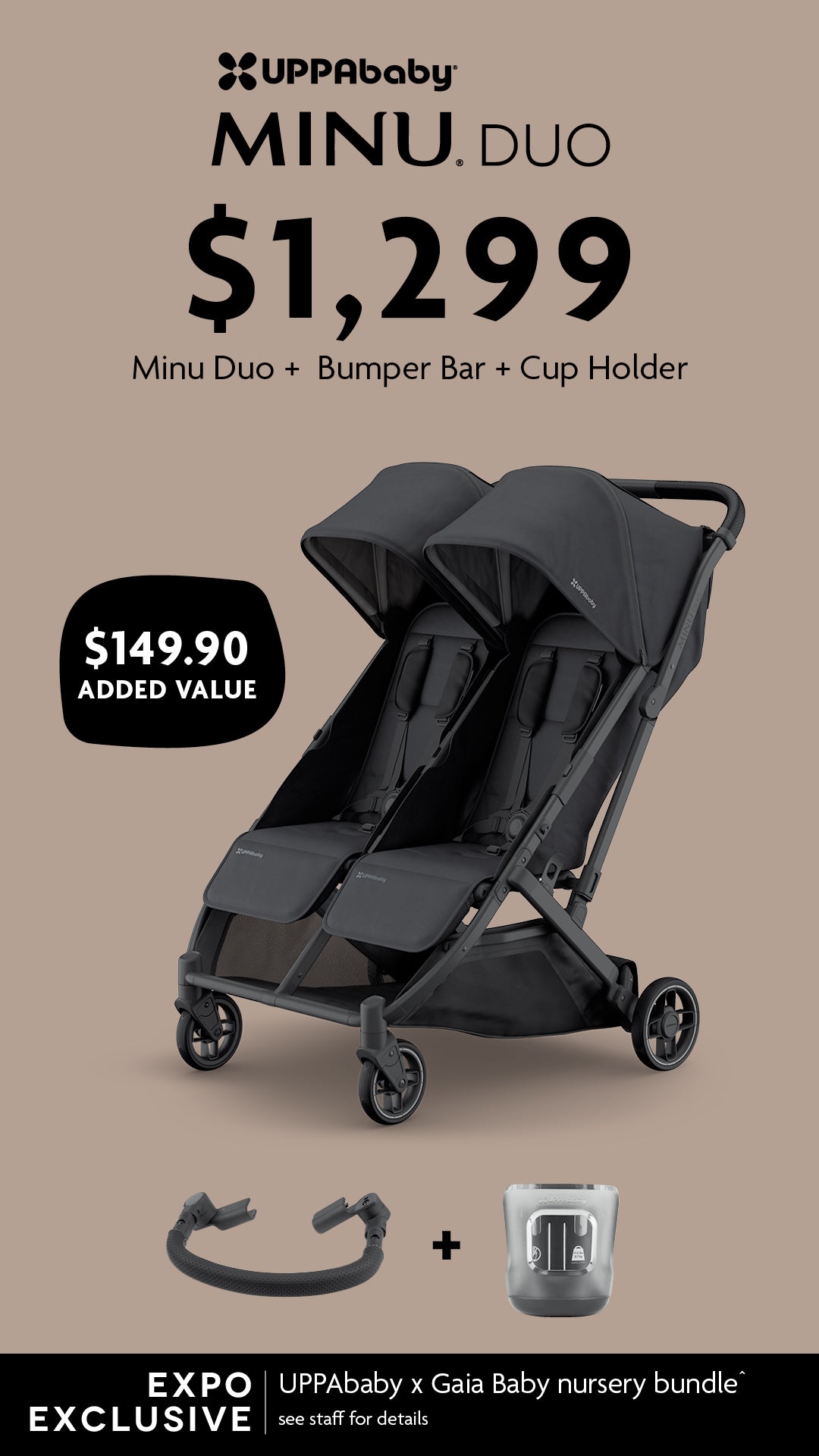 UPPAbaby Minu Duo Expo Deal