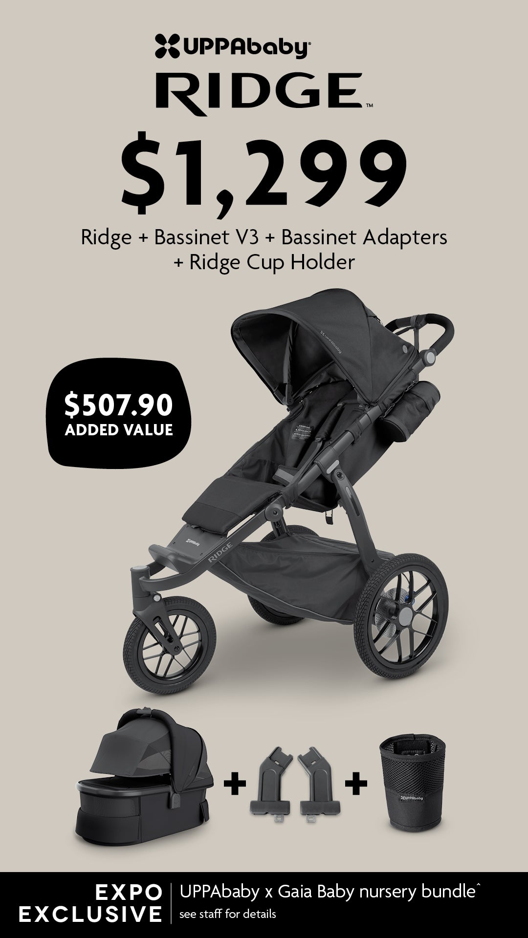 UPPAbaby Ridge Expo Deal - UPPAbaby Australia