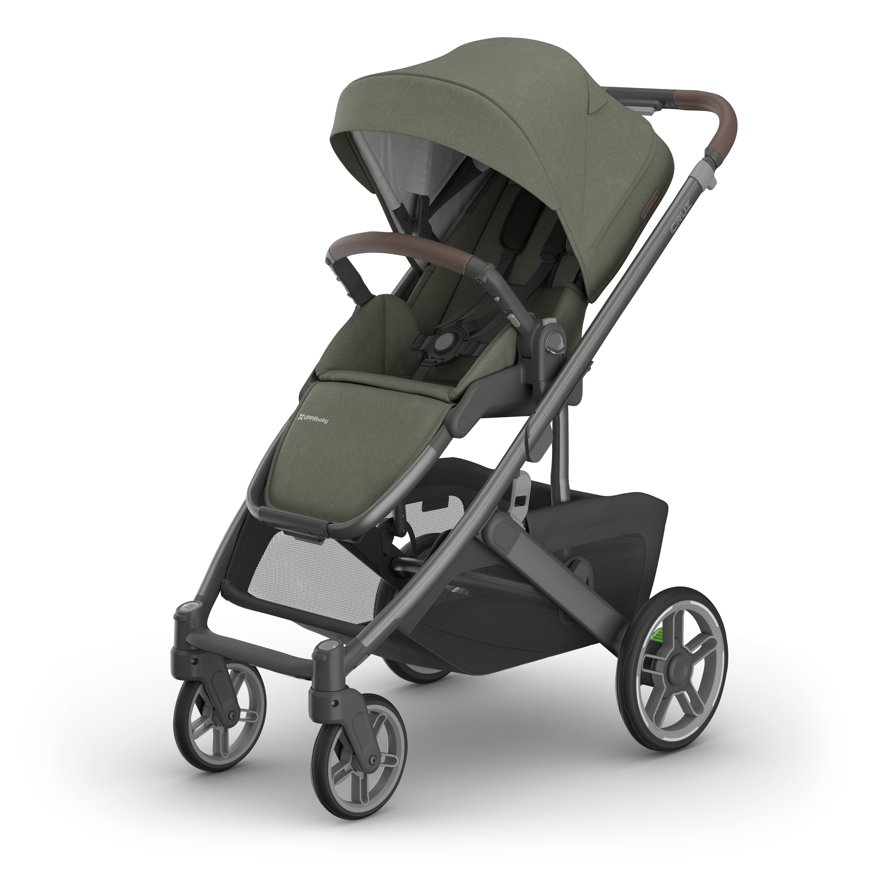 UPPAbaby Cruz V3 Pram - Evelyn (Meadow Green) - UPPAbaby Australia