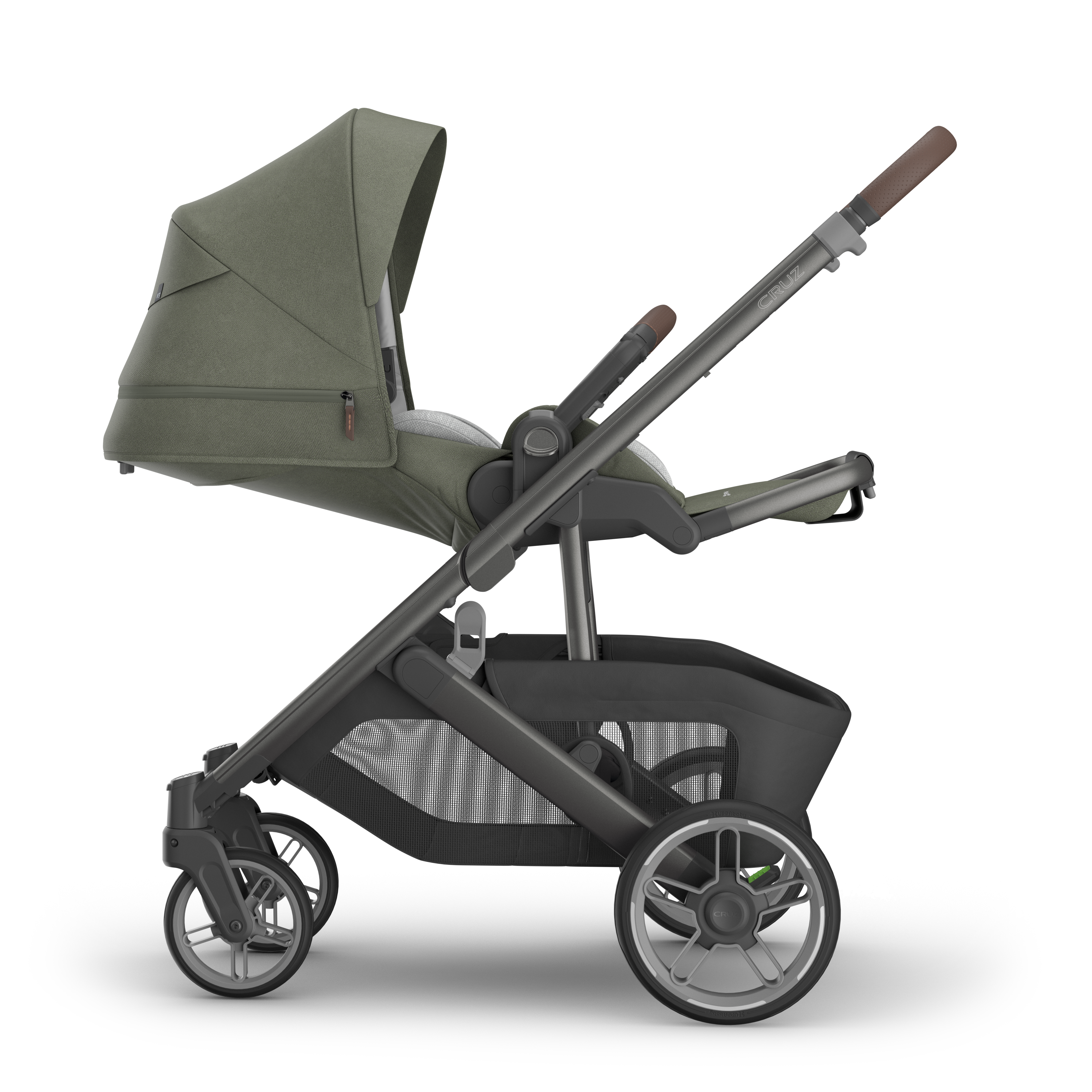 UPPAbaby Cruz V3 Pram - Evelyn (Meadow Green)