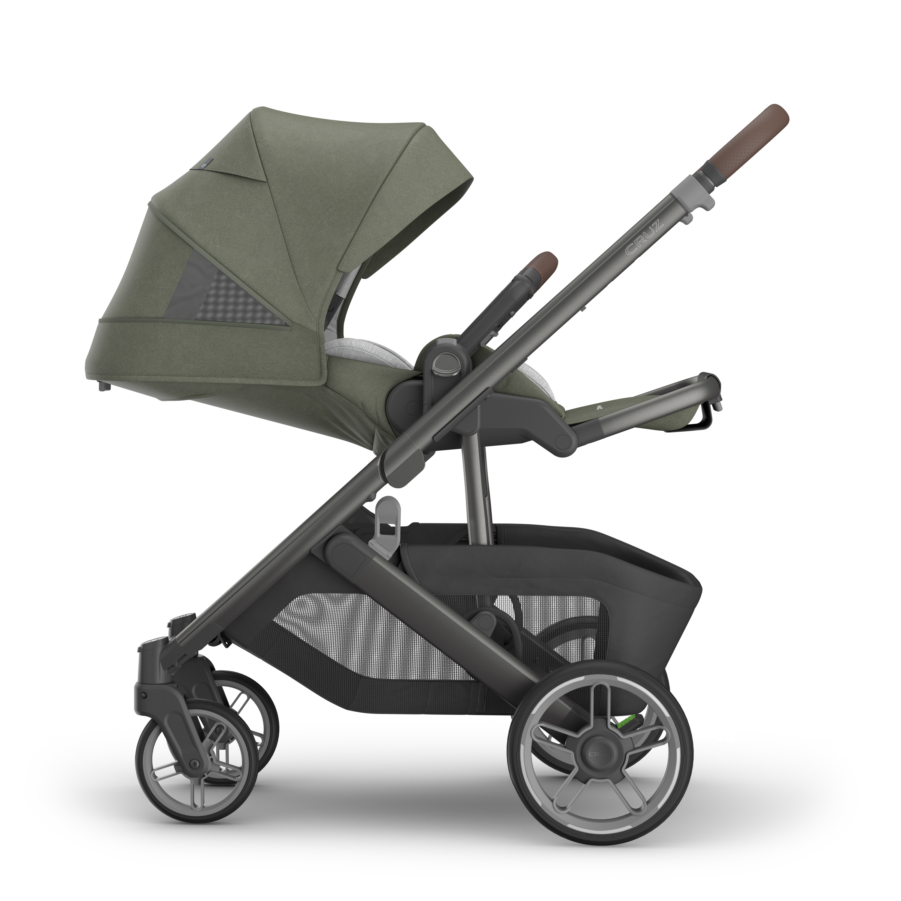 UPPAbaby Cruz V3 Pram - Evelyn (Meadow Green)