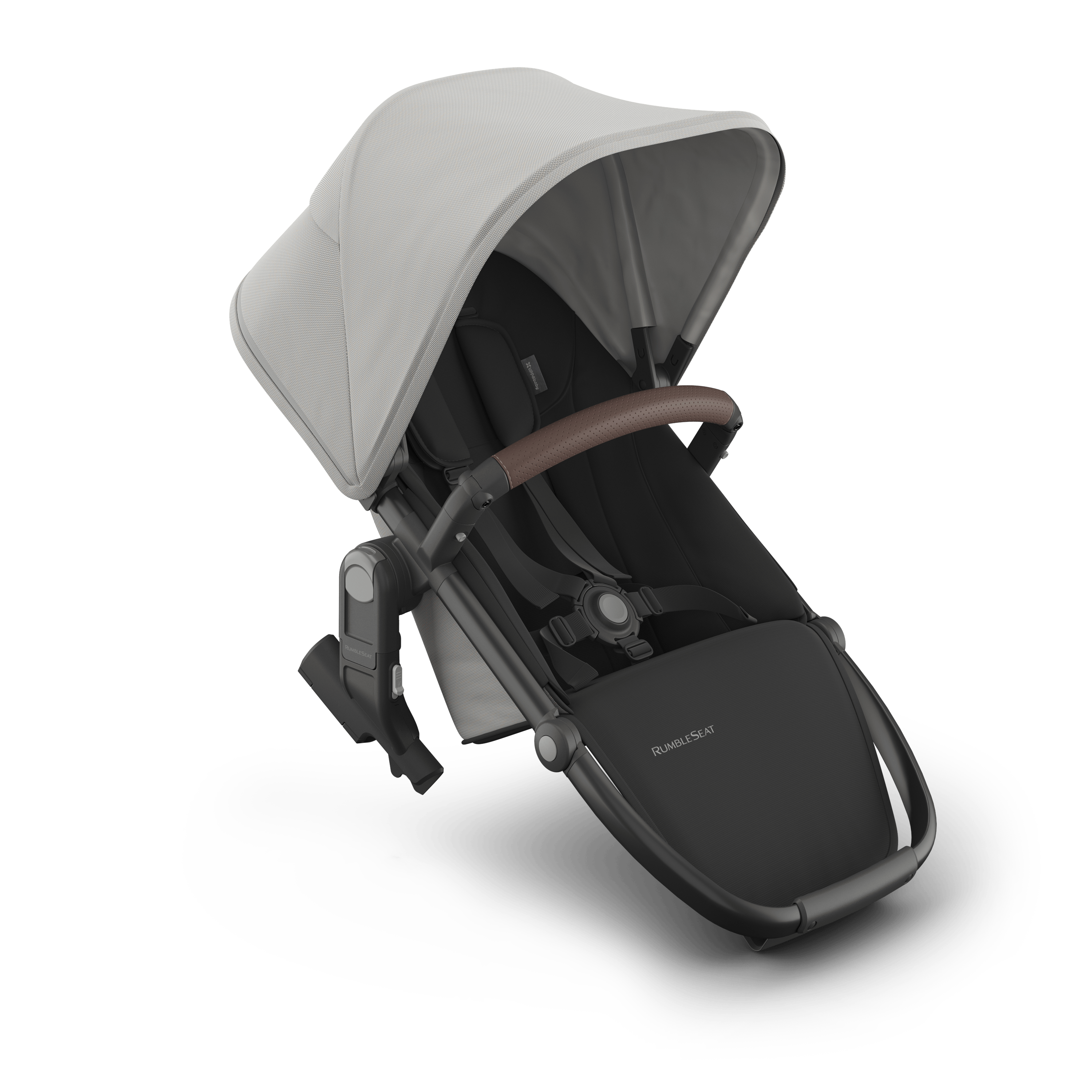 UPPAbaby VISTA V3 RumbleSeat Pearl Grey Jacquard/Carbon - Savannah