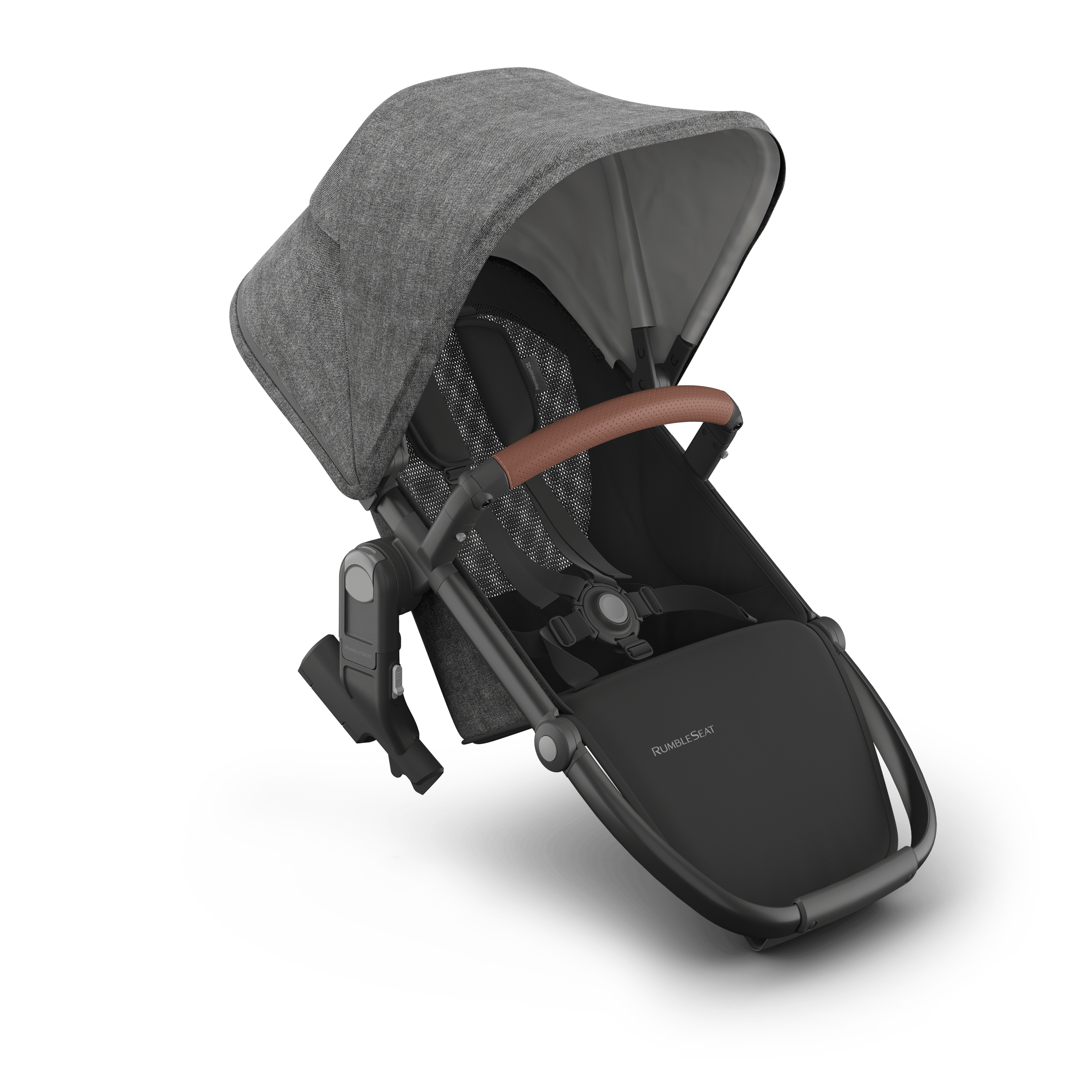 UPPAbaby Vista V3 RumbleSeat - Charcoal Melange/Carbon - Greyson