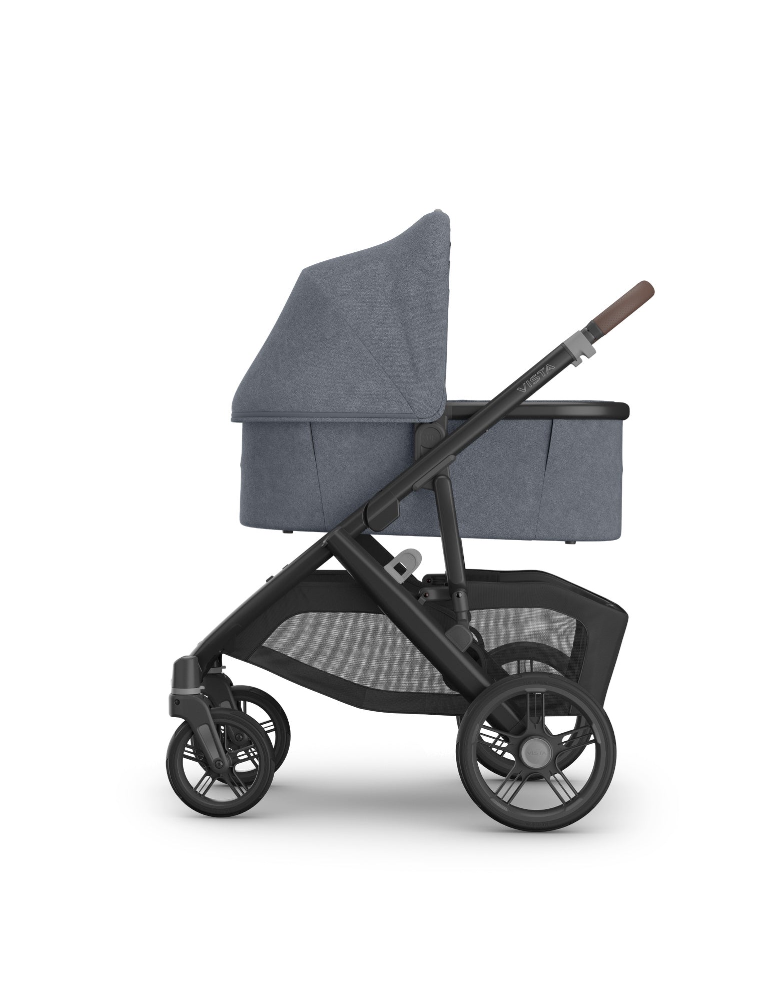 UPPAbaby Vista V3 Pram With Bassinet - Julian (Dusty Blue Melange)