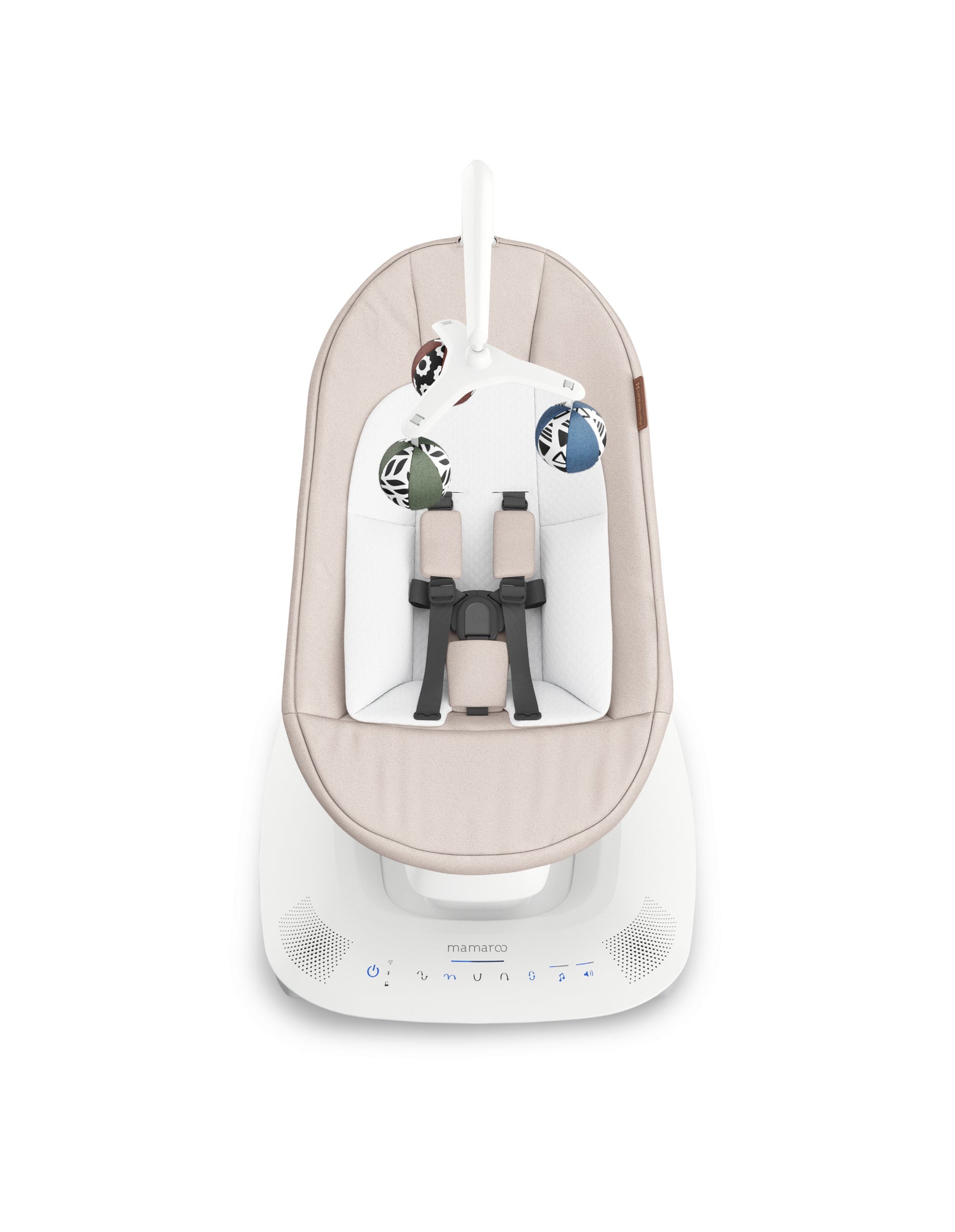 UPPAbaby Mamaroo Baby Swing - Sand Melange (Charlie)