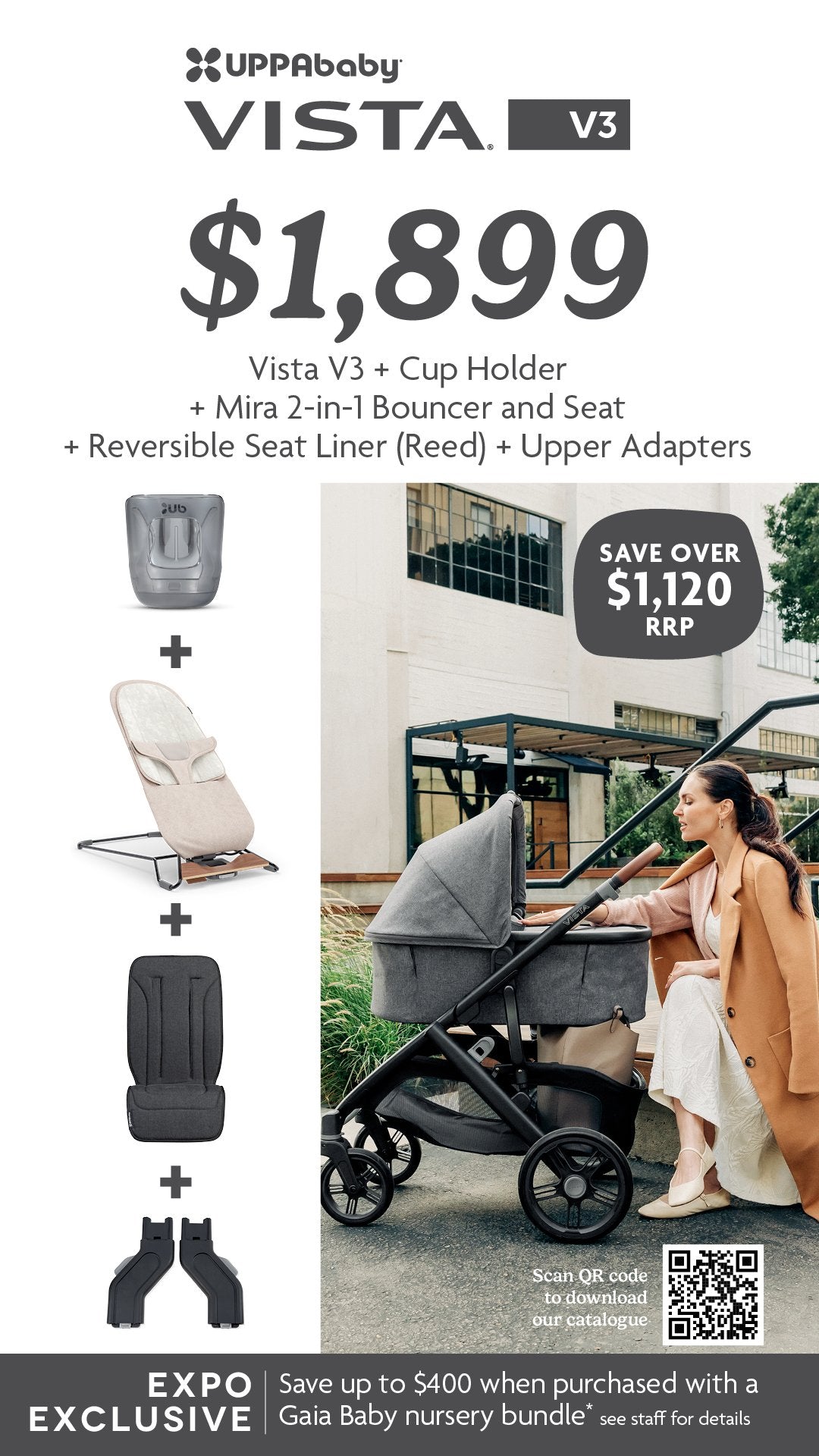 UPPAbaby Vista Expo Deal - UPPAbaby Australia