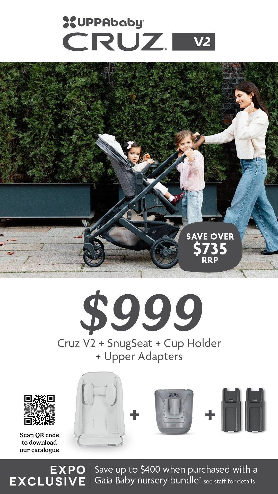 UPPAbaby Cruz Expo Deal - UPPAbaby Australia