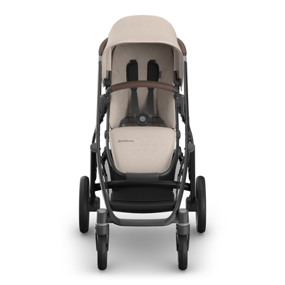 UPPAbaby Vista V3 Pram With Bassinet - Ada (Sandstone / Chestnut Leather), front