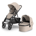 UPPAbaby Vista V3 Pram With Bassinet - Ada (Sandstone/Chestnut leather) - UPPAbaby Australia