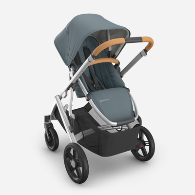 UPPAbaby VISTA V3 With Bassinet - Stone Blue/Silver (Callum) - UPPAbaby Australia