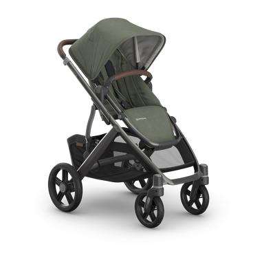 UPPAbaby Vista V3 Pram With Bassinet - Evelyn (Meadow Green) - UPPAbaby Australia
