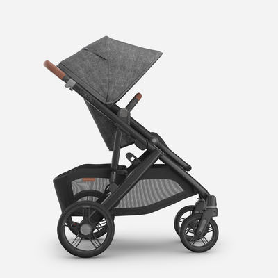 UPPAbaby VISTA V3 With Bassinet - Charcoal Melange/Carbon (Greyson) - UPPAbaby Australia