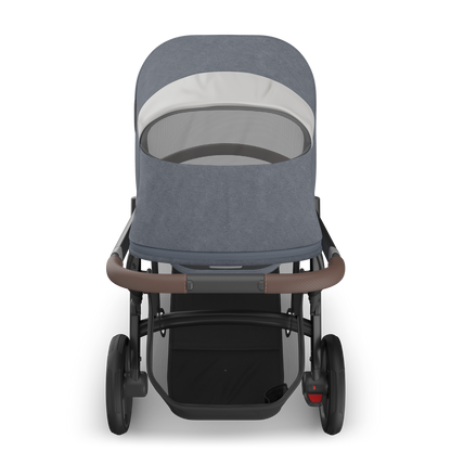 UPPAbaby Vista V3 Pram With Bassinet - Julian (Dusty Blue Melange) - UPPAbaby Australia