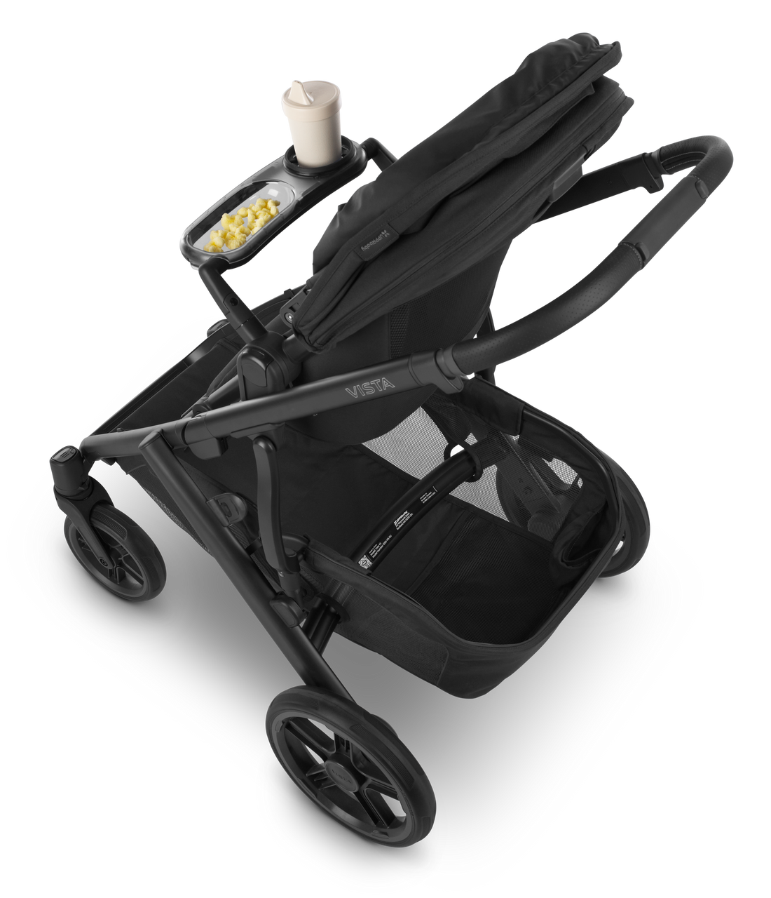 UPPAbaby Vista / Alta / Cruz Snack Tray, on Vista V3, full, above