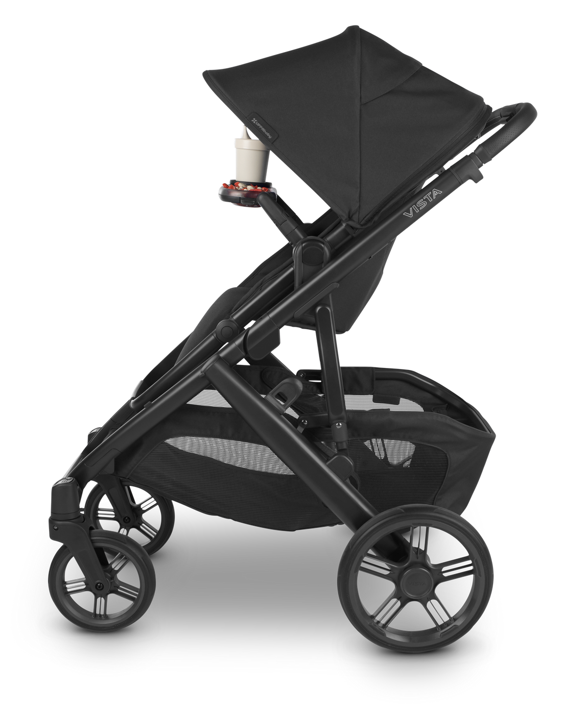 UPPAbaby Vista / Alta / Cruz Snack Tray, on Vista V3, full, side